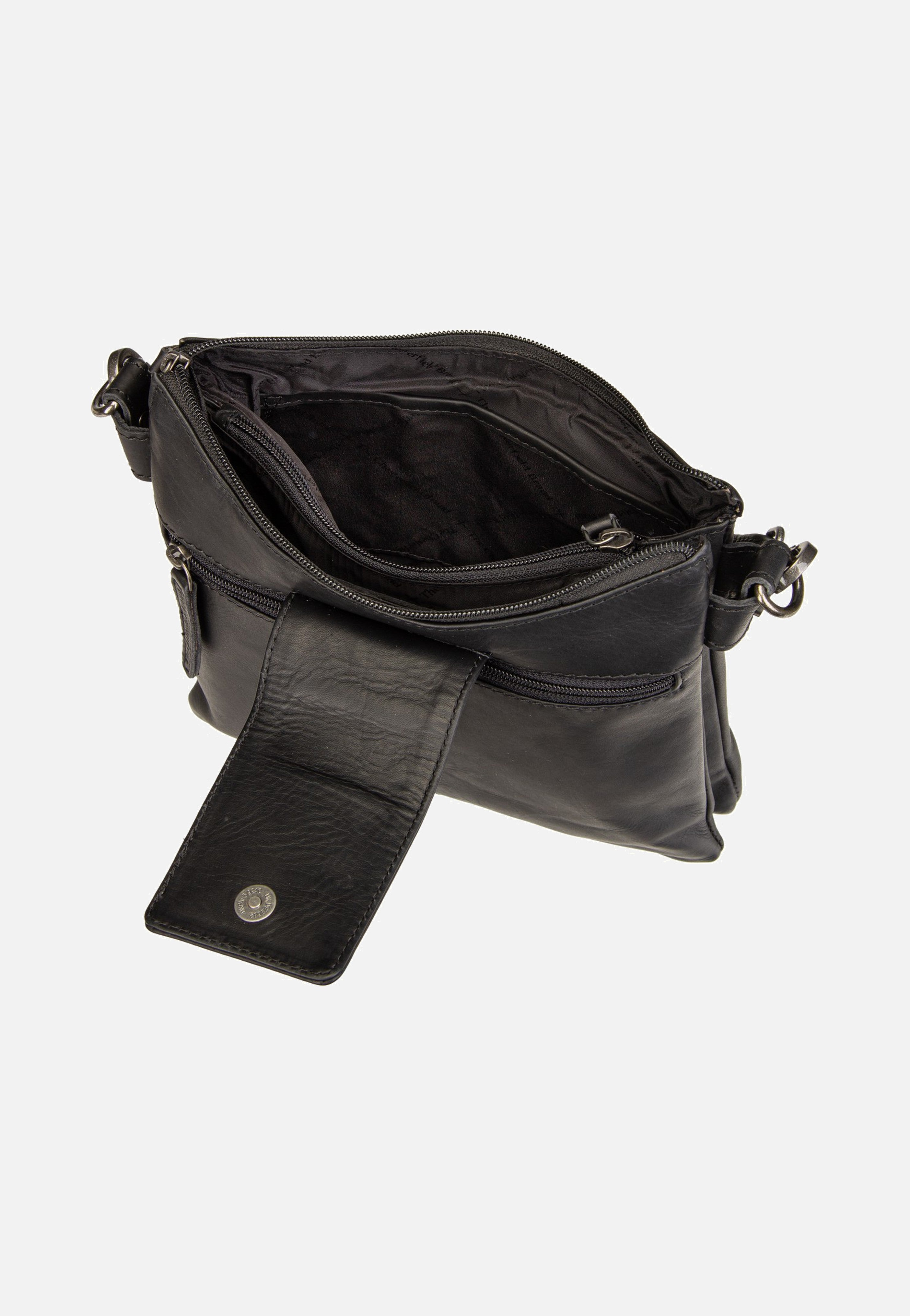 The Chesterfield Brand Calora 1407 Black Crossbody Bag