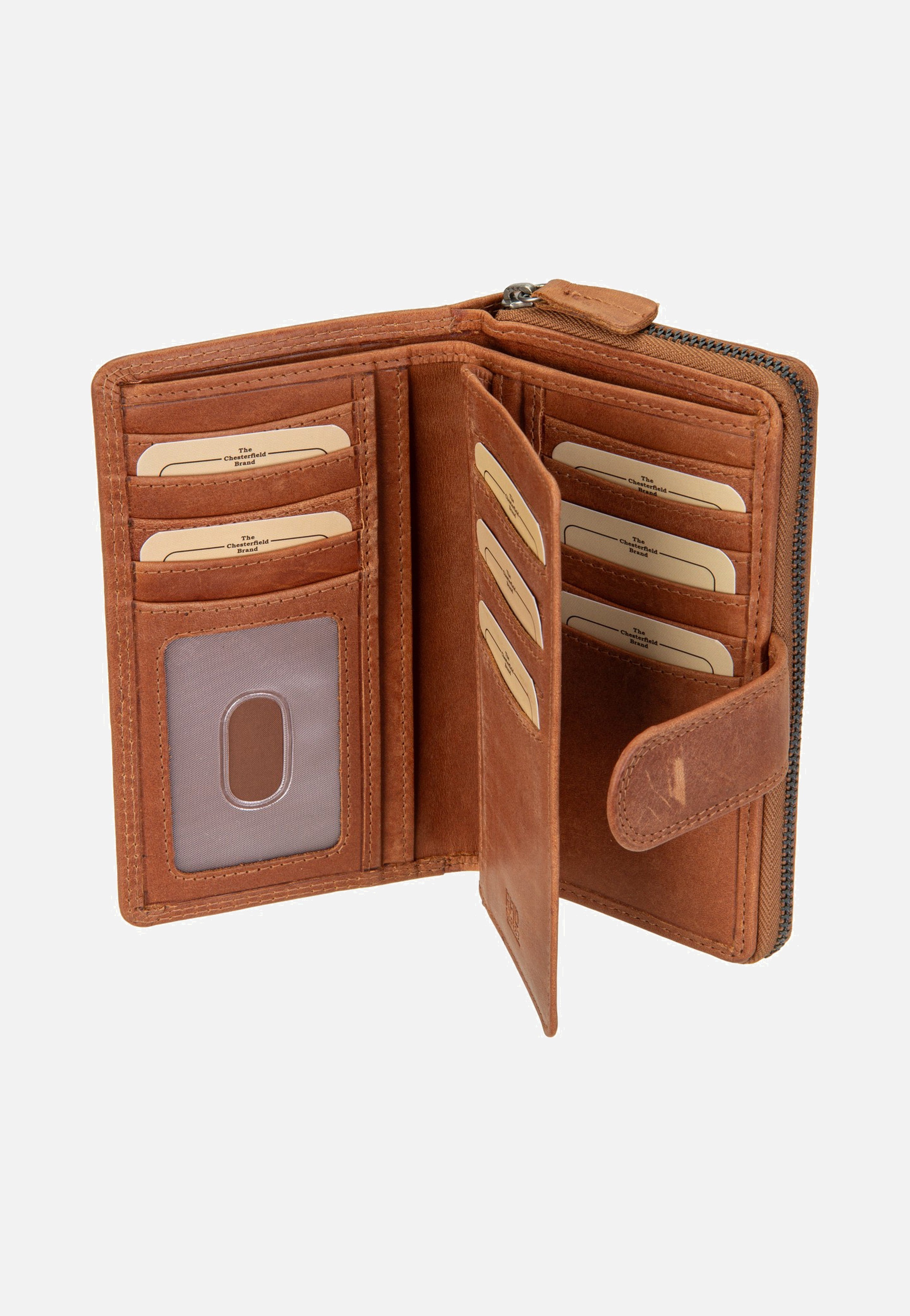 The Chesterfield Brand Charlotte 0504 Cognac Wallet