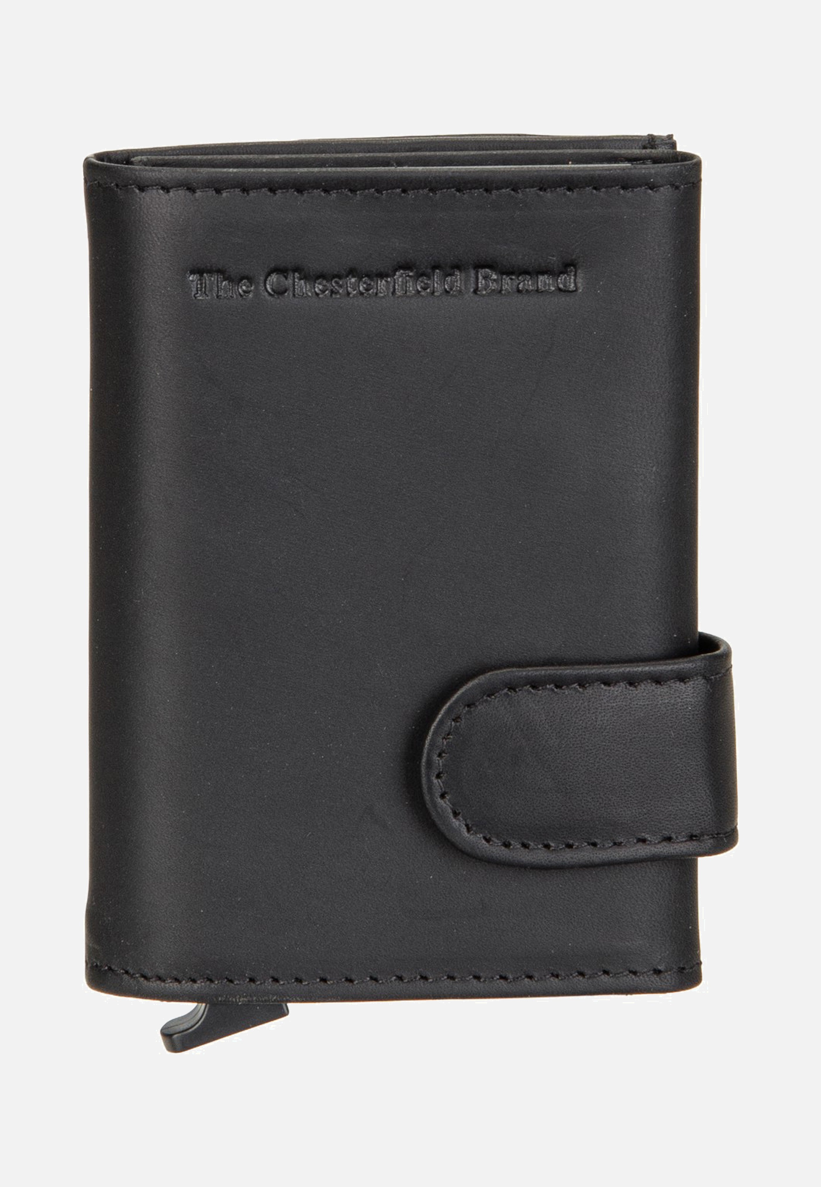 The Chesterfield Brand Frankfurt 0456 Black Card Holder