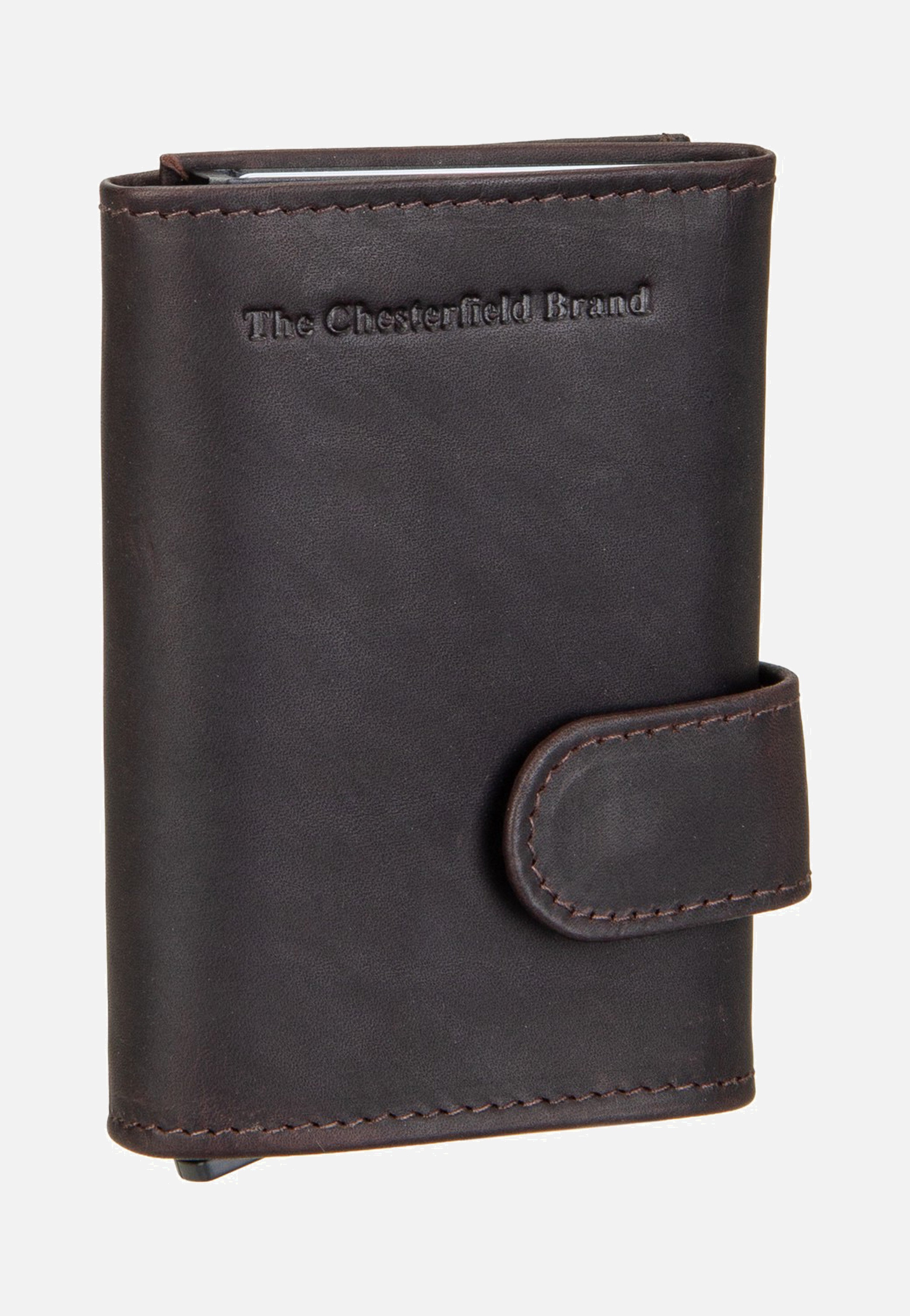 The Chesterfield Brand Frankfurt 0456 Brown Card Holder