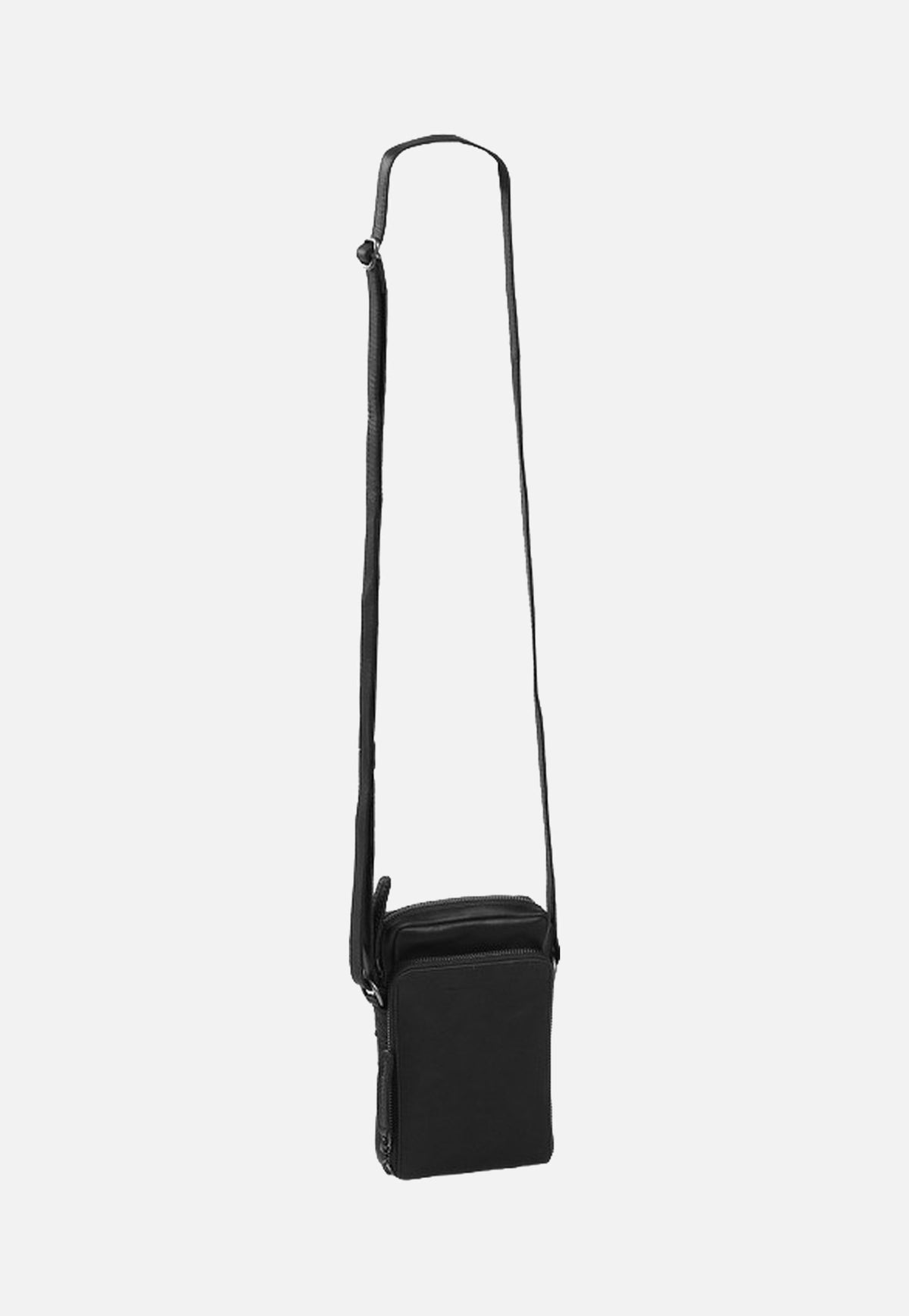 The Chesterfield Brand Hamilton 1163 Black Phone Pouch
