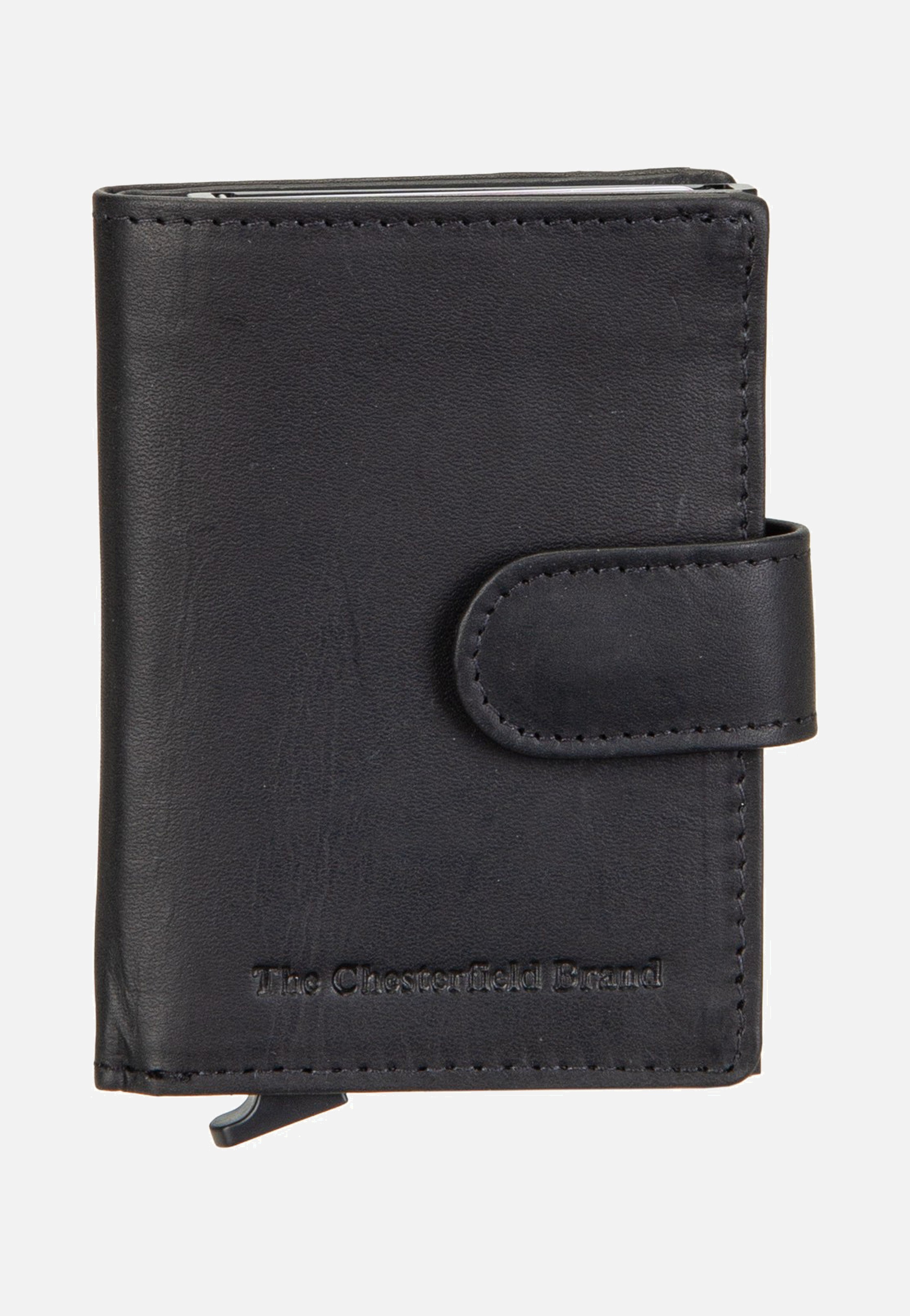 The Chesterfield Brand Loughton 0381 Black Card Holder