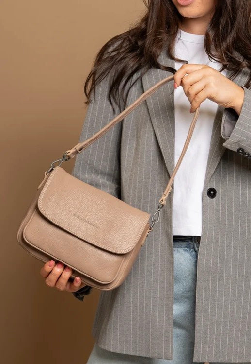 The Chesterfield Brand Miloa 1421 Taupe Shoulder Bag