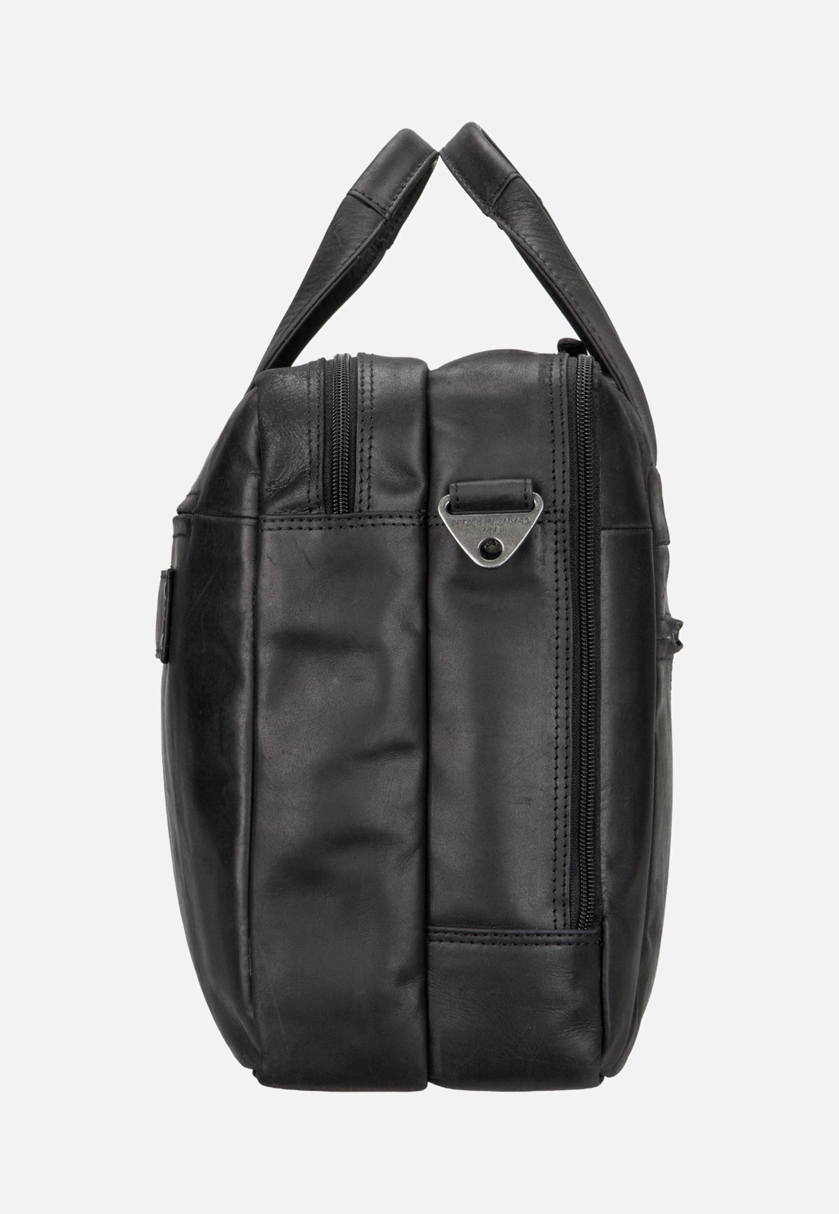 The Chesterfield Brand Ryan 1015 Black Briefcase
