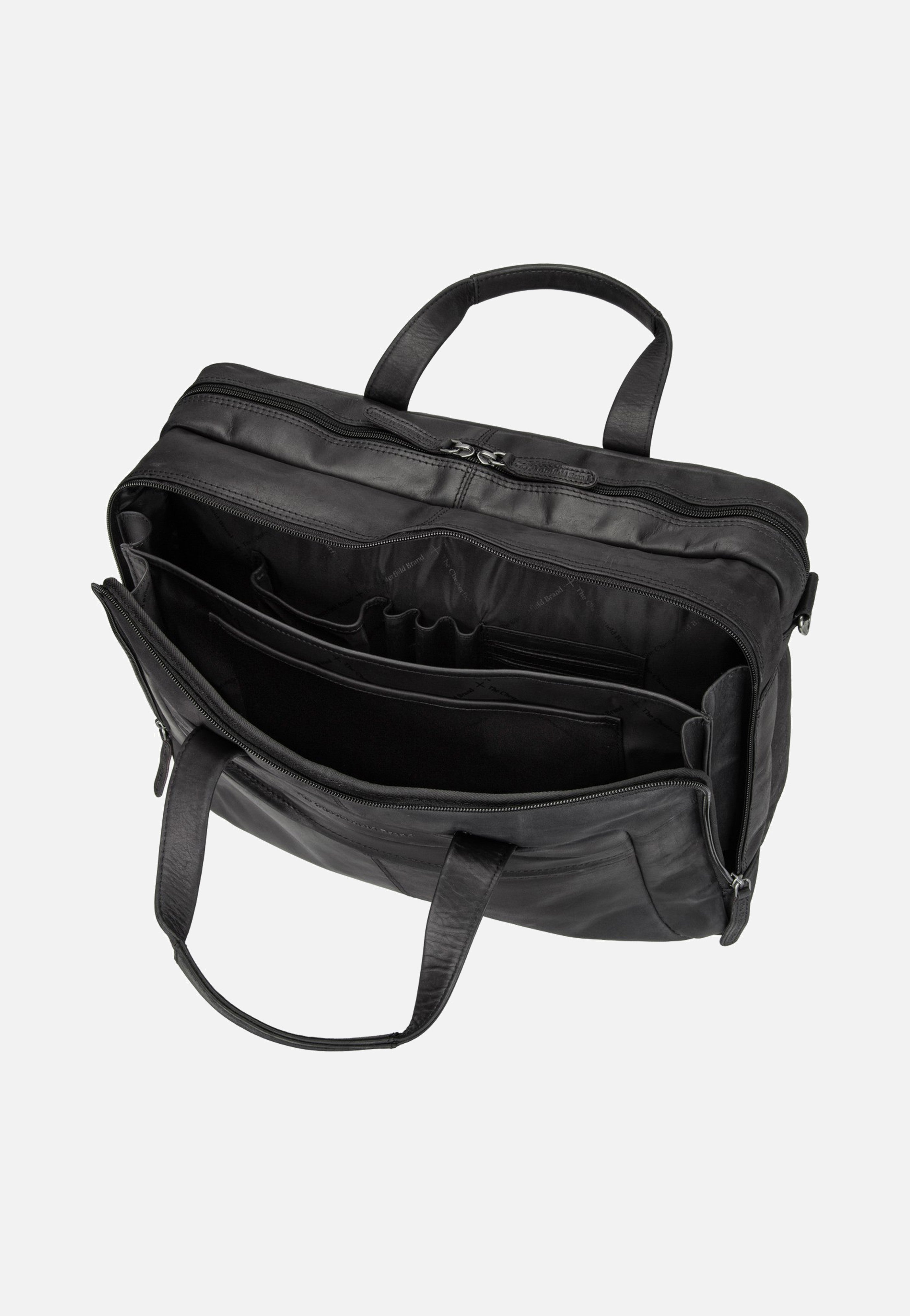 The Chesterfield Brand Ryan 1015 Black Briefcase