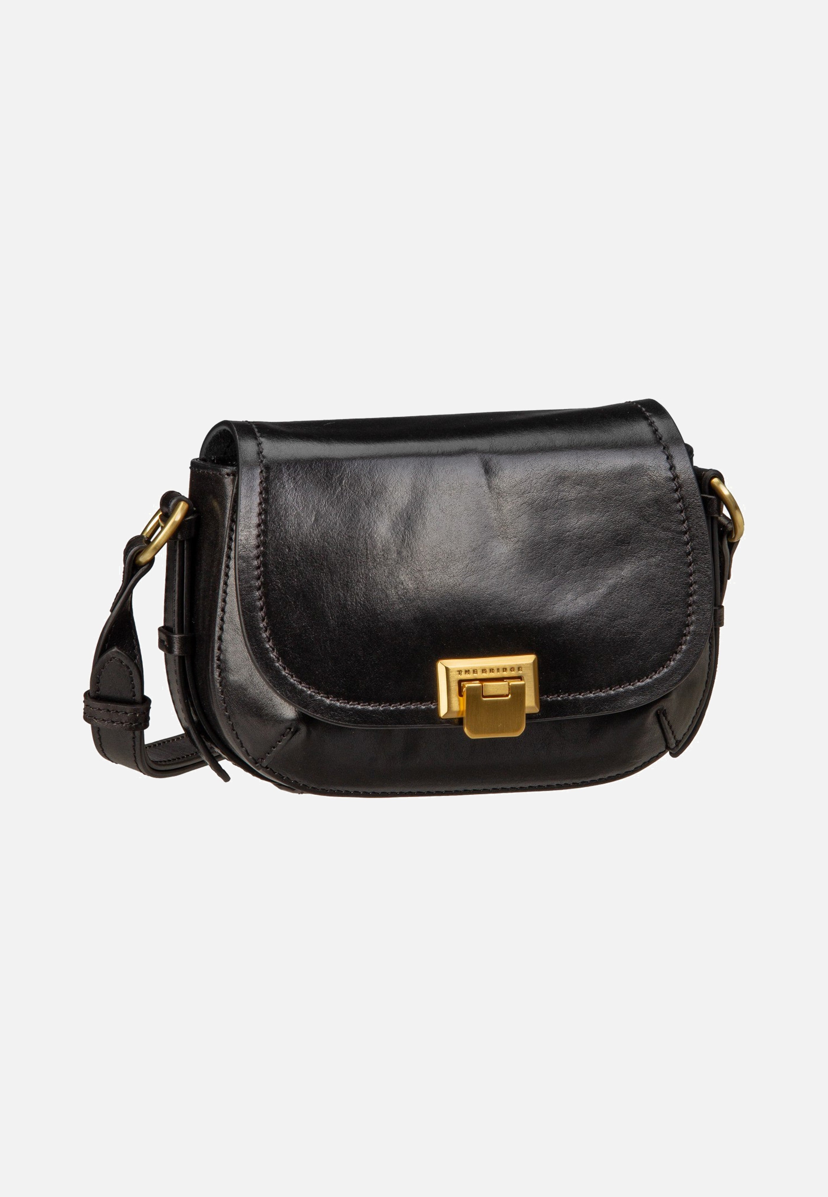 The Bridge - Federica Crossbody Nero/Oro - Crossbody Bag | Neutral-Image