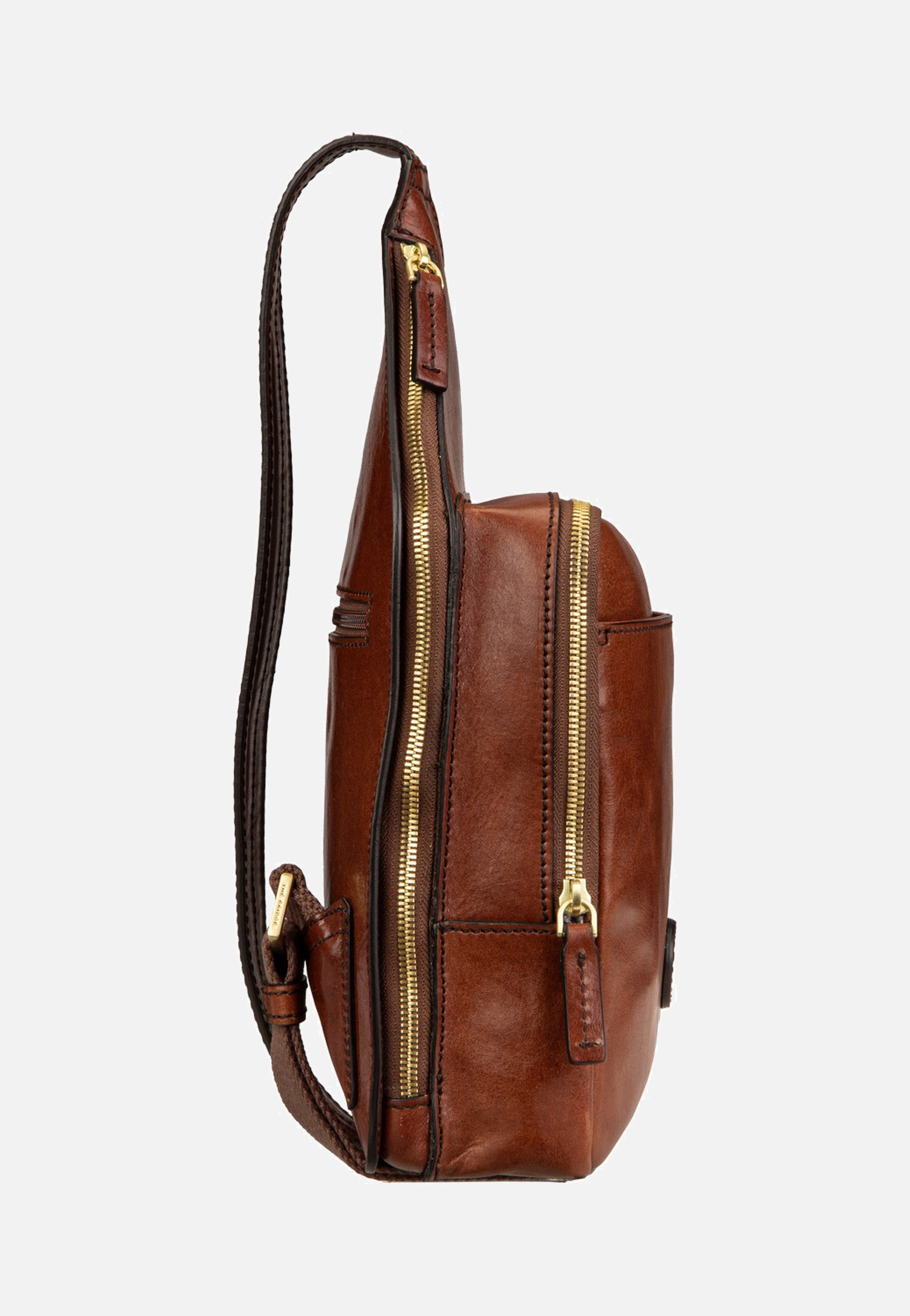 The Bridge - Story Uomo Sling Pack Marrone/Oro - Sling Bag | Neutral-Image
