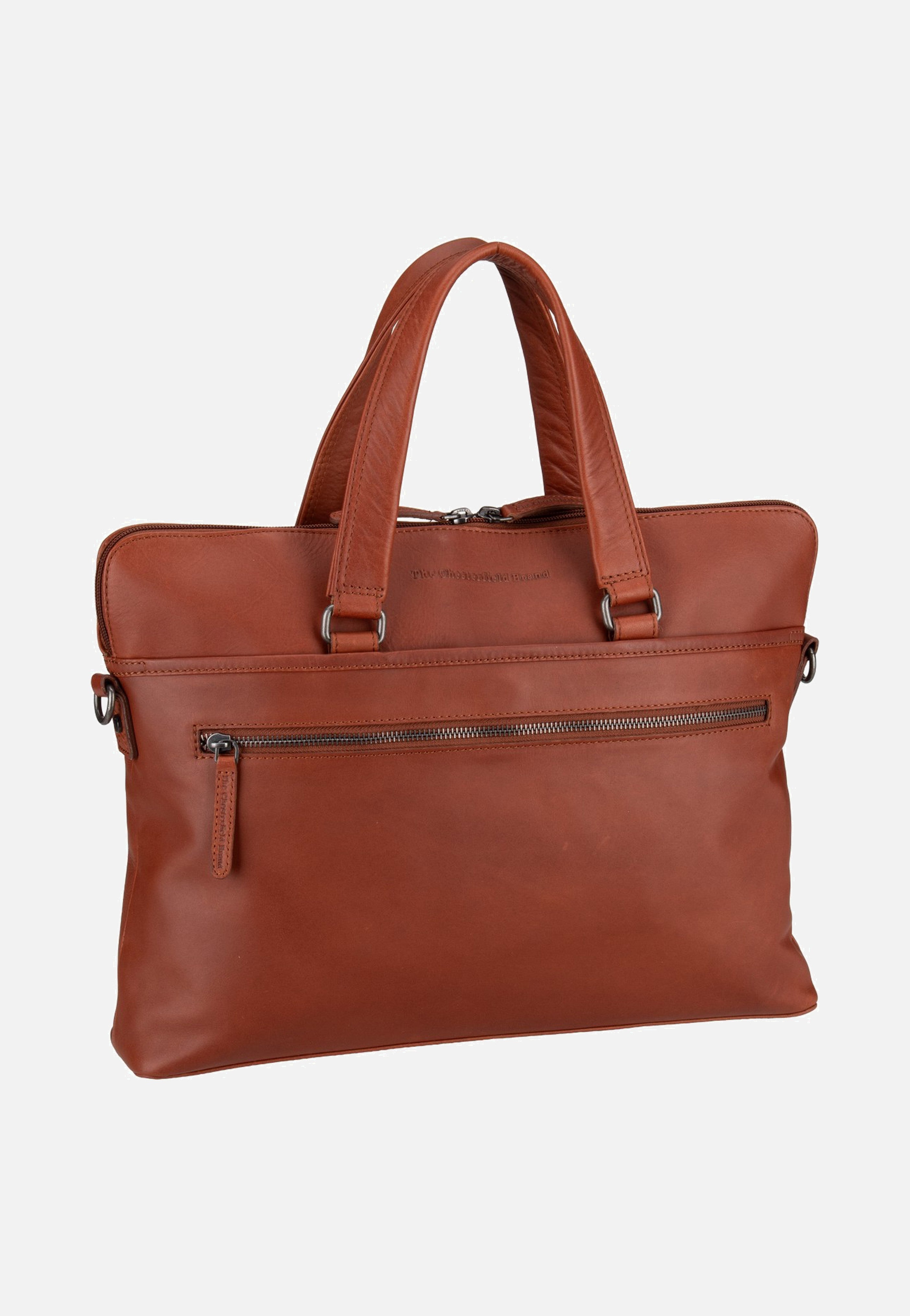 The Chesterfield Brand Elvas 1103 Cognac Aktentasche