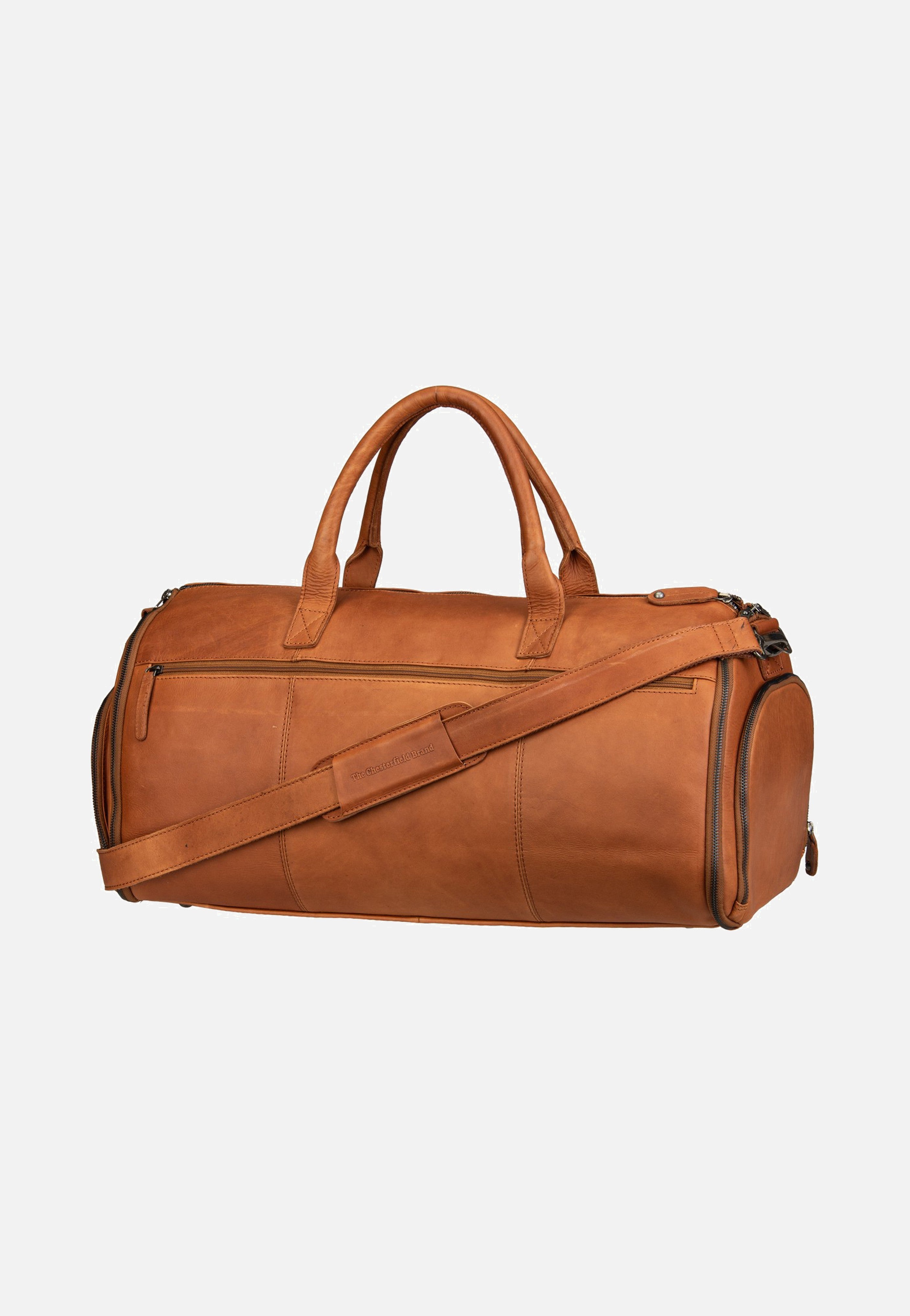 The Chesterfield Brand Finlay 0056 Cognac Weekender