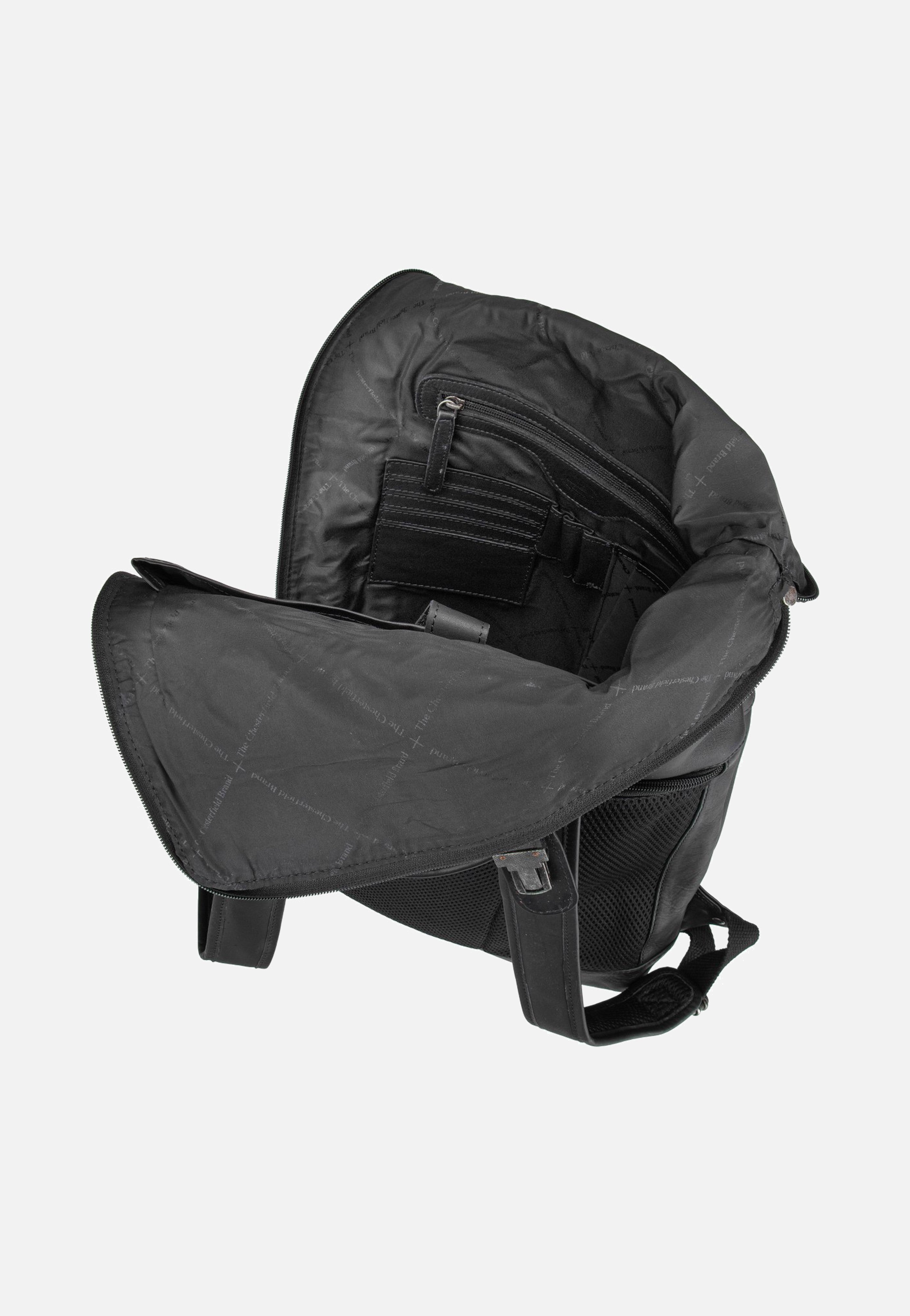 The Chesterfield Brand - Larsson 0338 Black - Rolltop Backpack | Neutral-Image