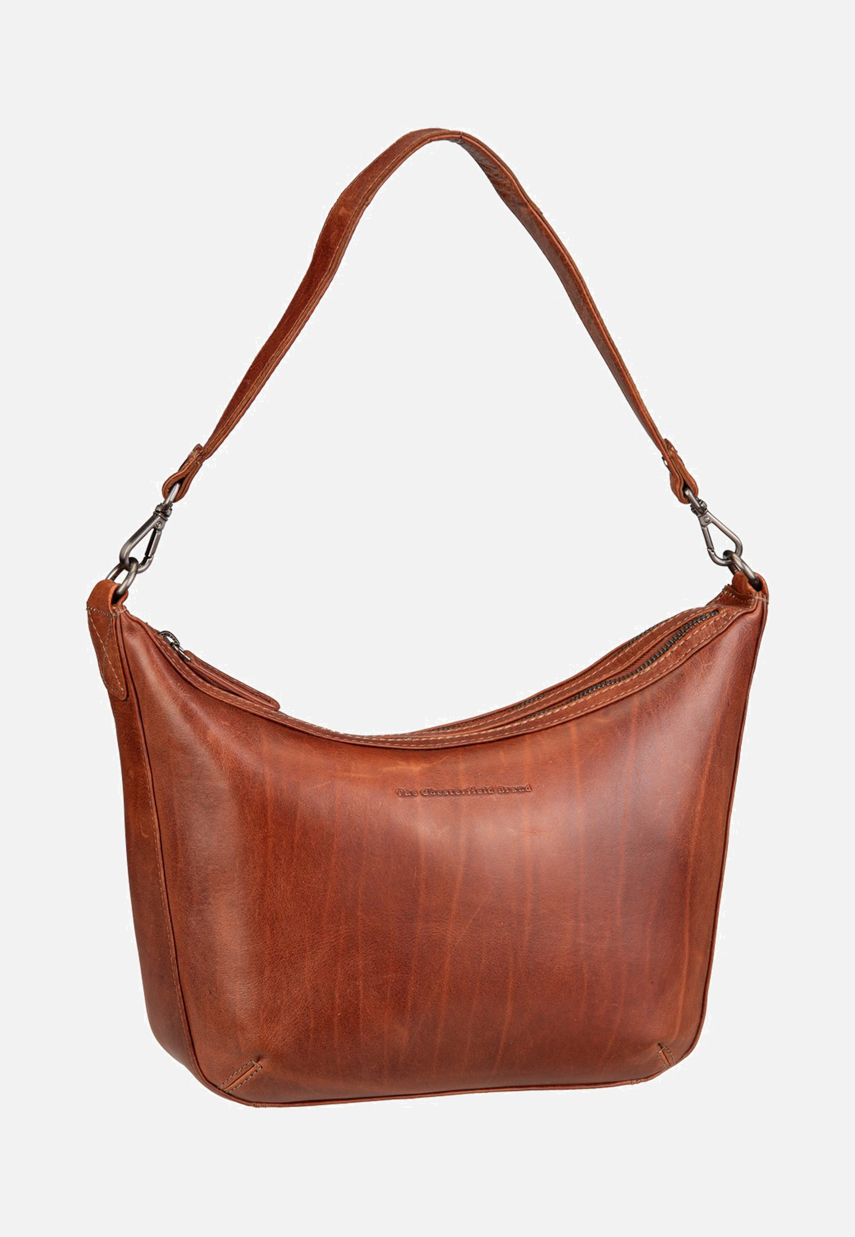 The Chesterfield Brand Moneva 1393 Cognac Schultertasche