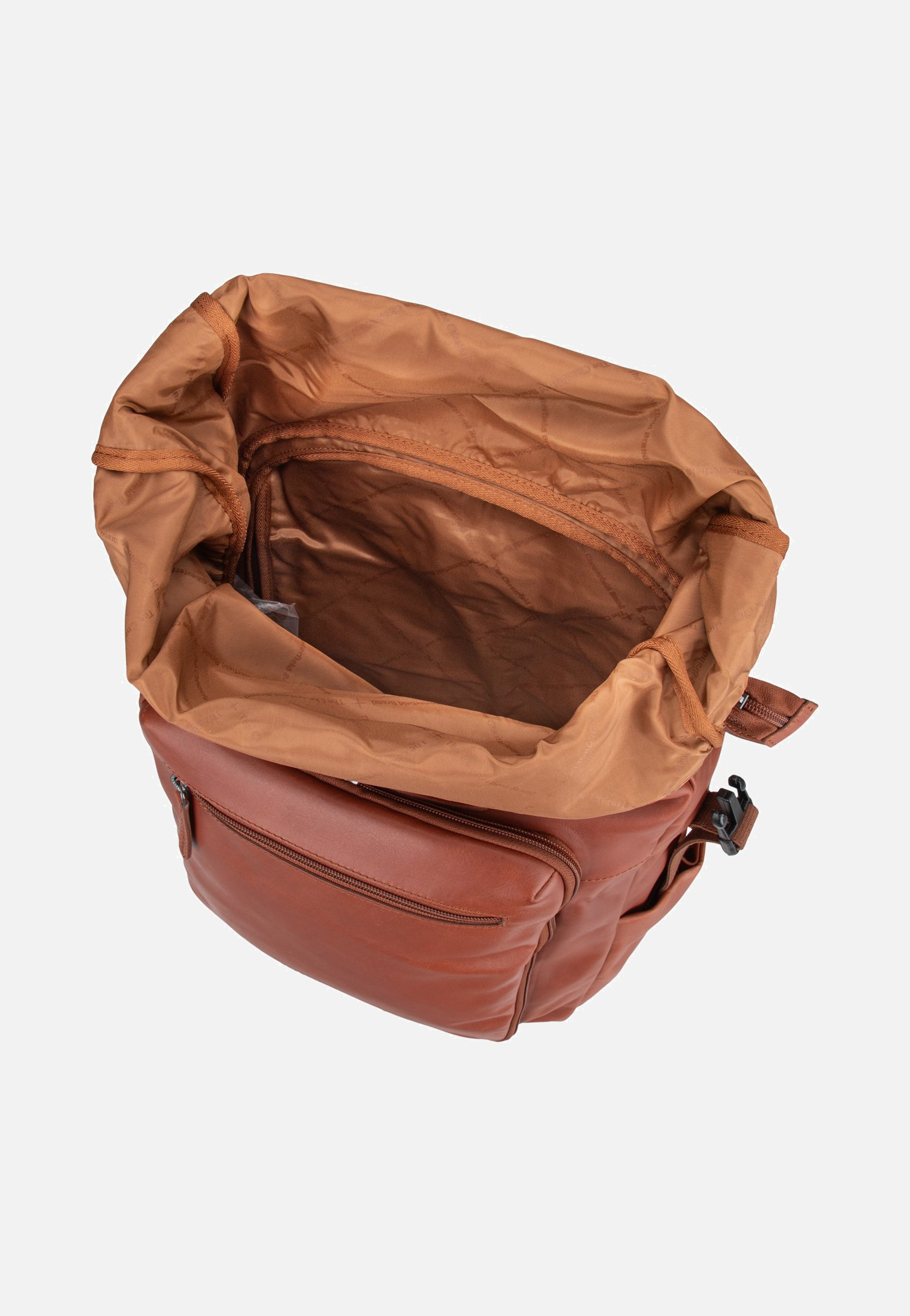 The Chesterfield Brand Remo 0713 Cognac Rolltop Rucksack