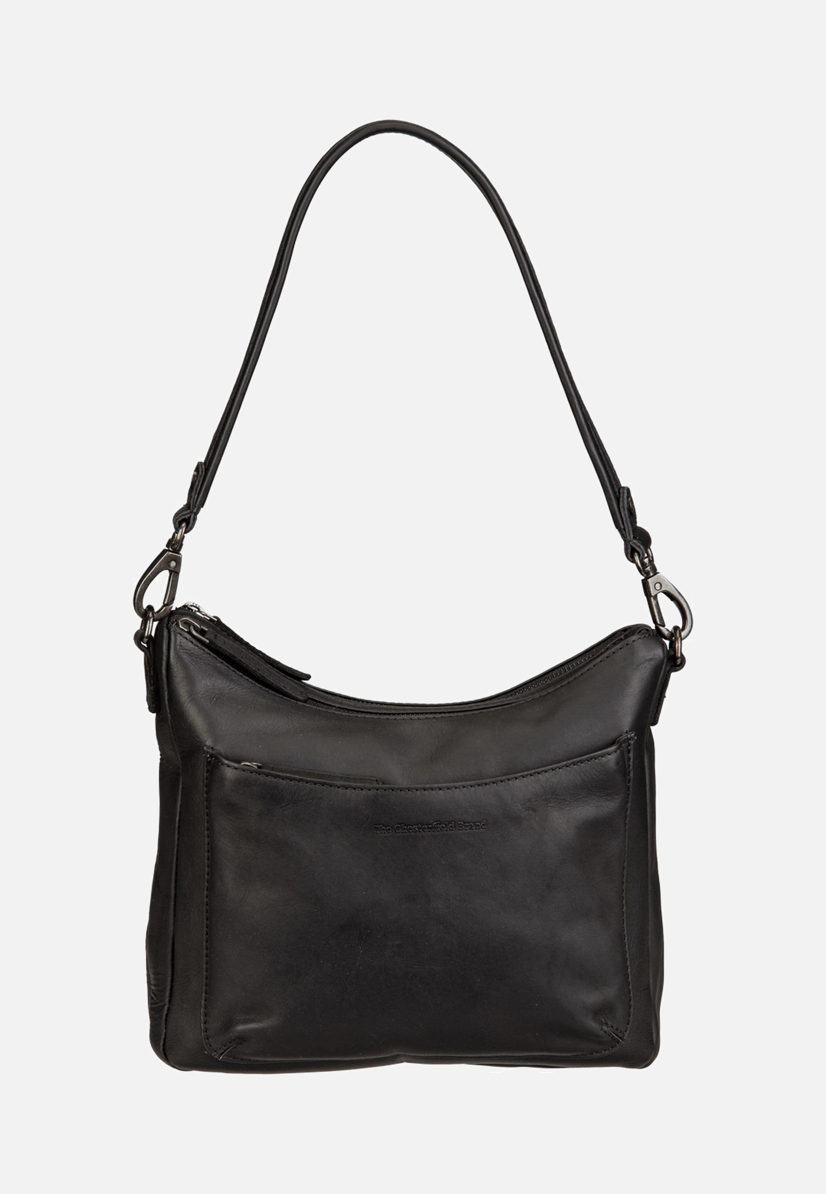 The Chesterfield Brand Tivra 1408 Black Schultertasche