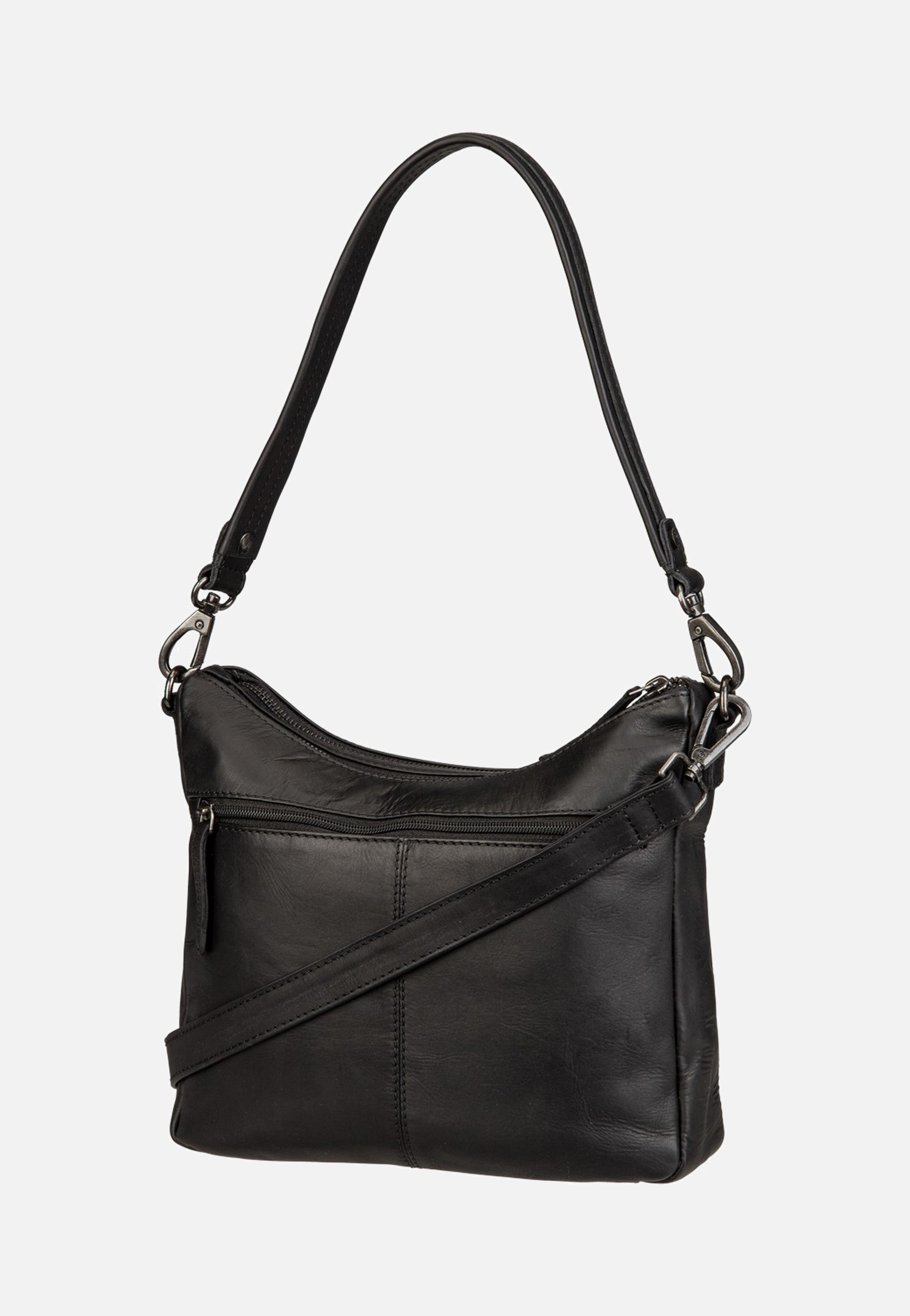 The Chesterfield Brand Tivra 1408 Black Schultertasche