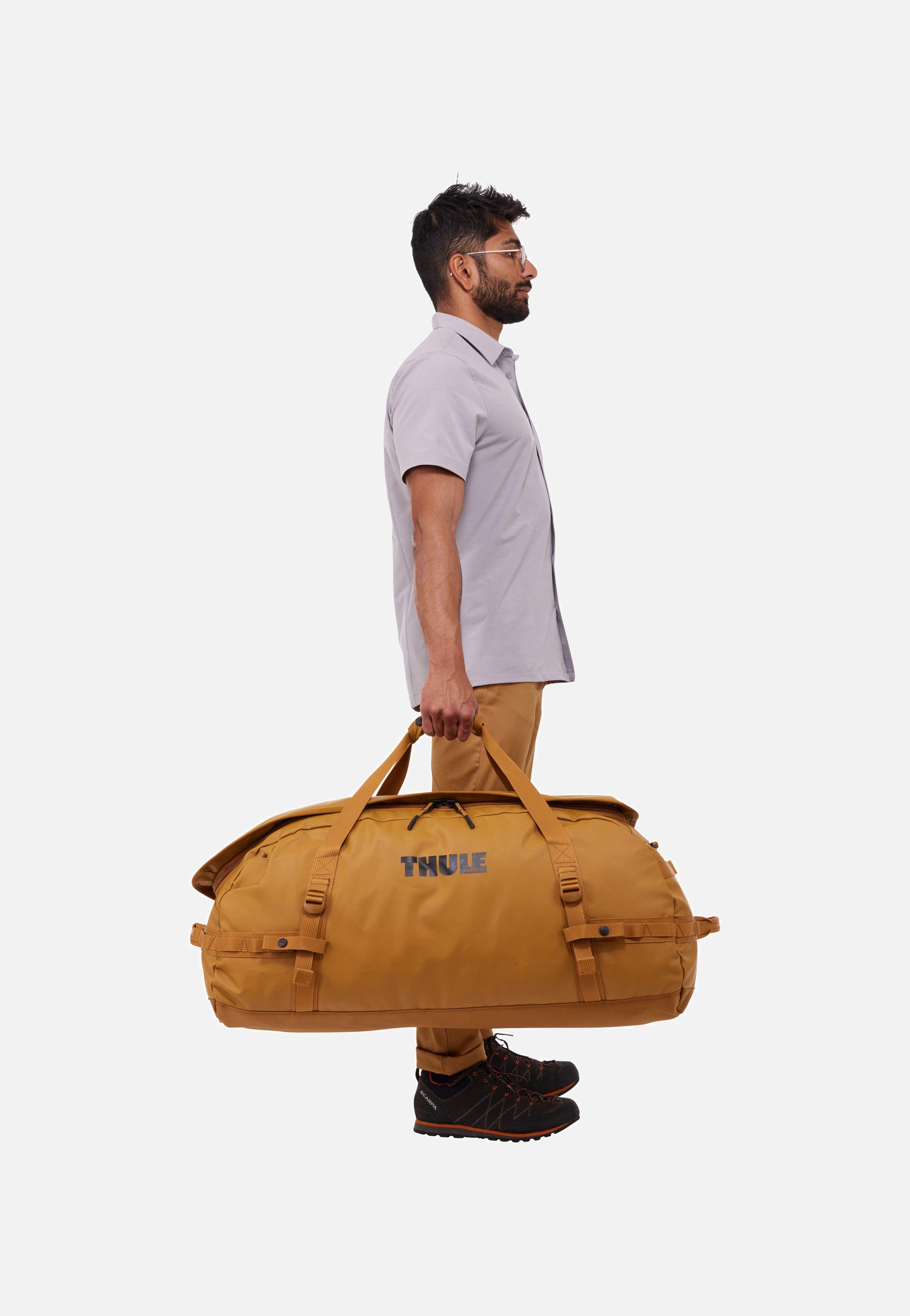 Thule - Chasm 90L Golden Brown - Dufflebag | Neutral-Image
