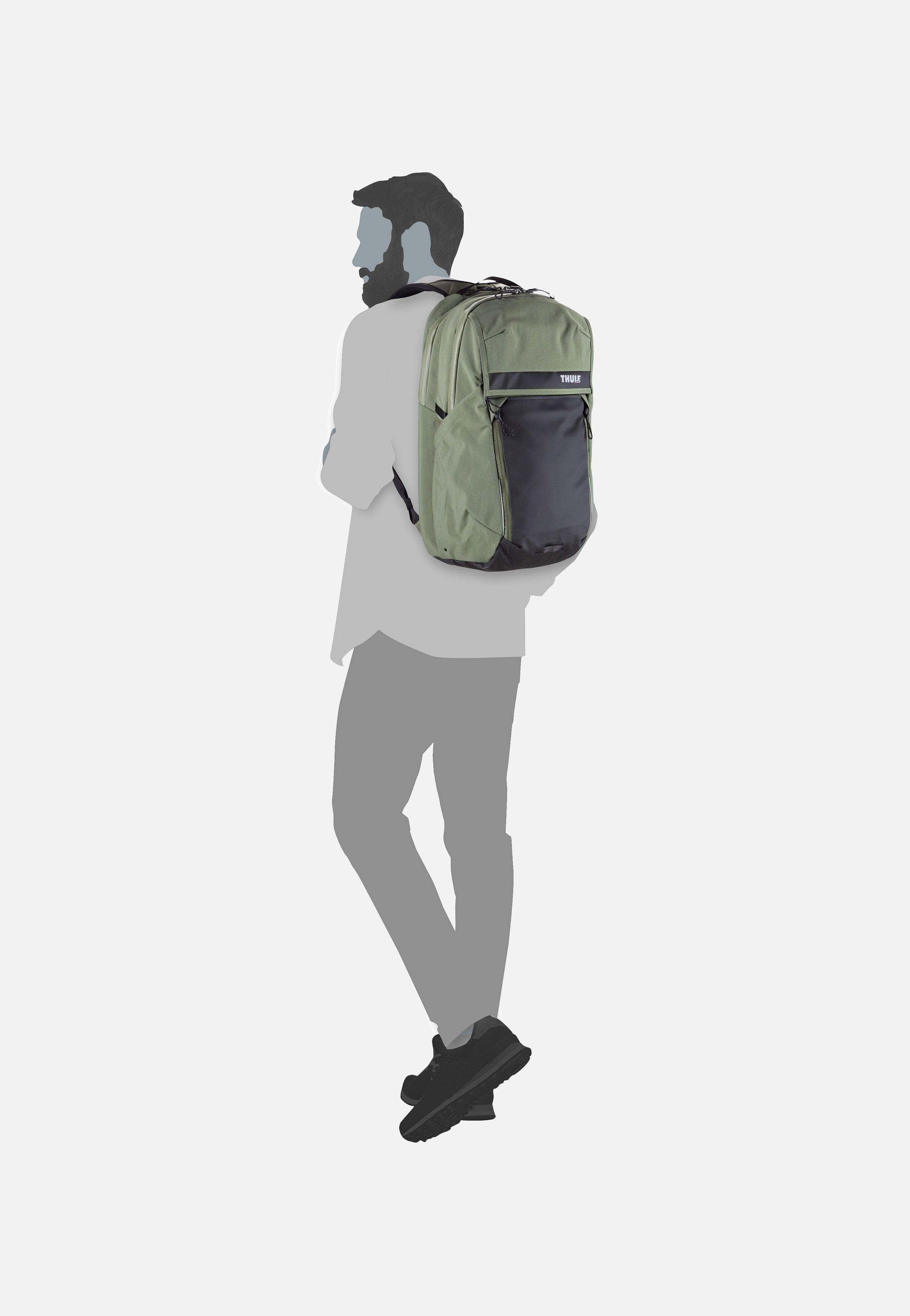 Thule - Paramount Commuter 27L Olivine - Backpack | Neutral-Image