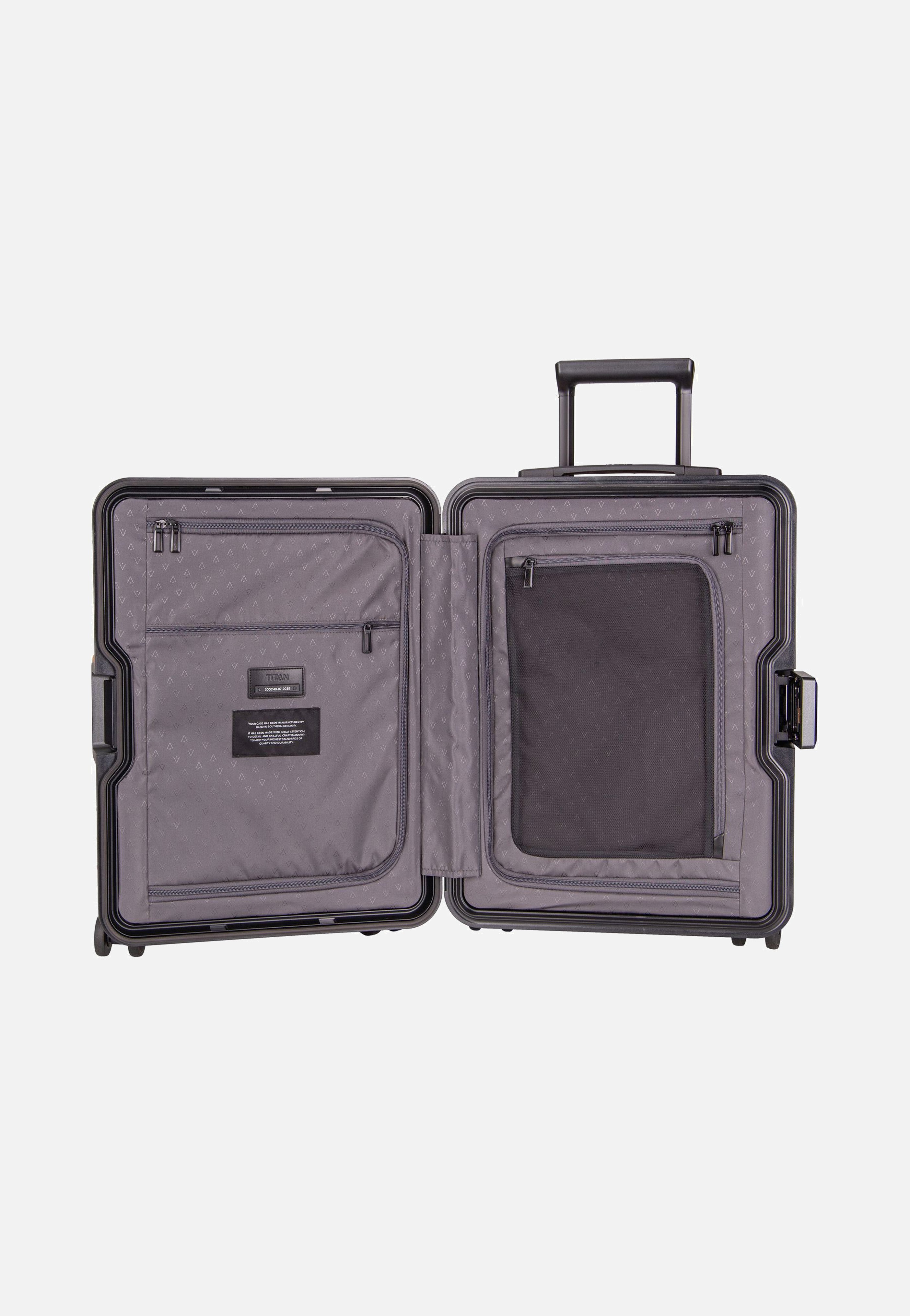 Titan OVERSEAS 4w Trolley S VT Canyon Bronze Koffer