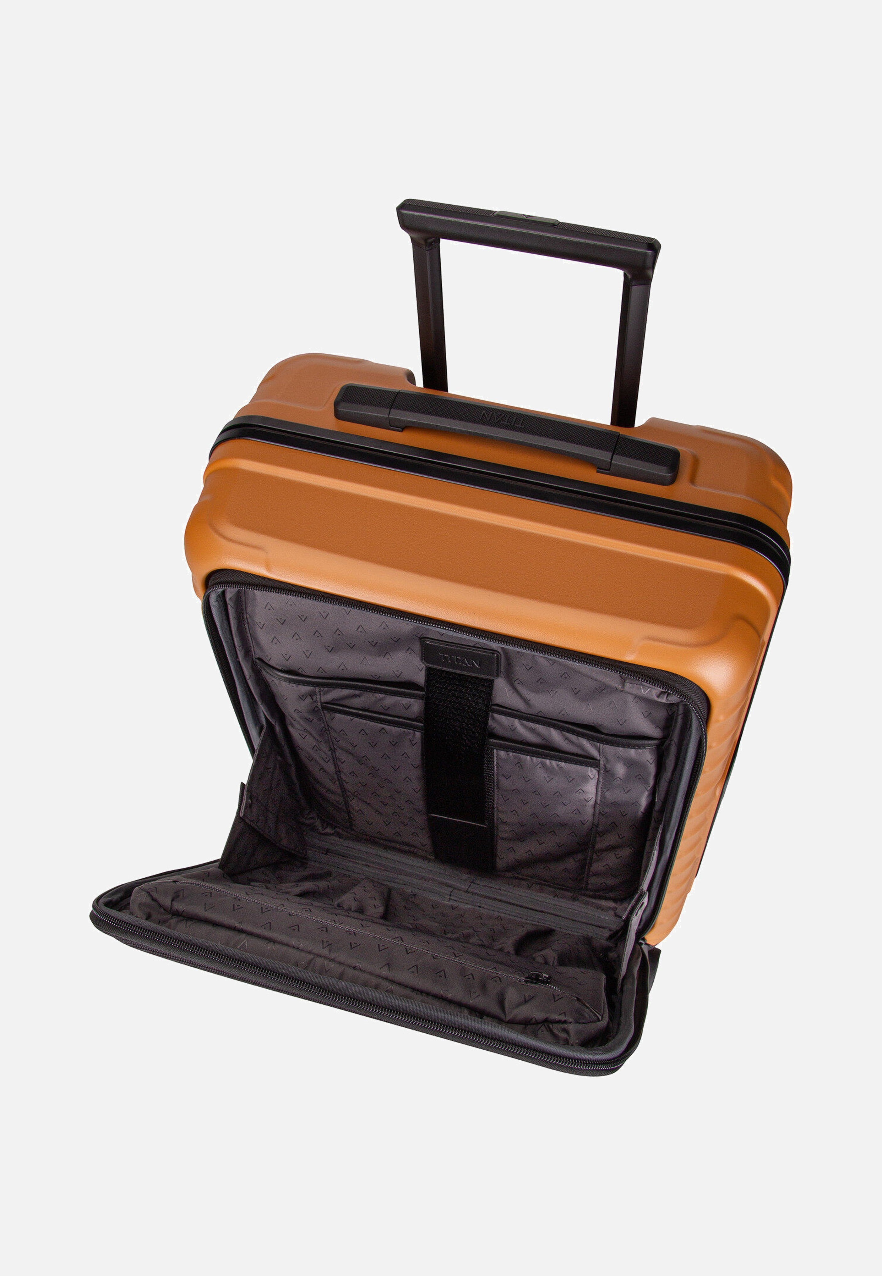 Titan OVERSEAS 4w Trolley S VT Canyon Bronze Koffer