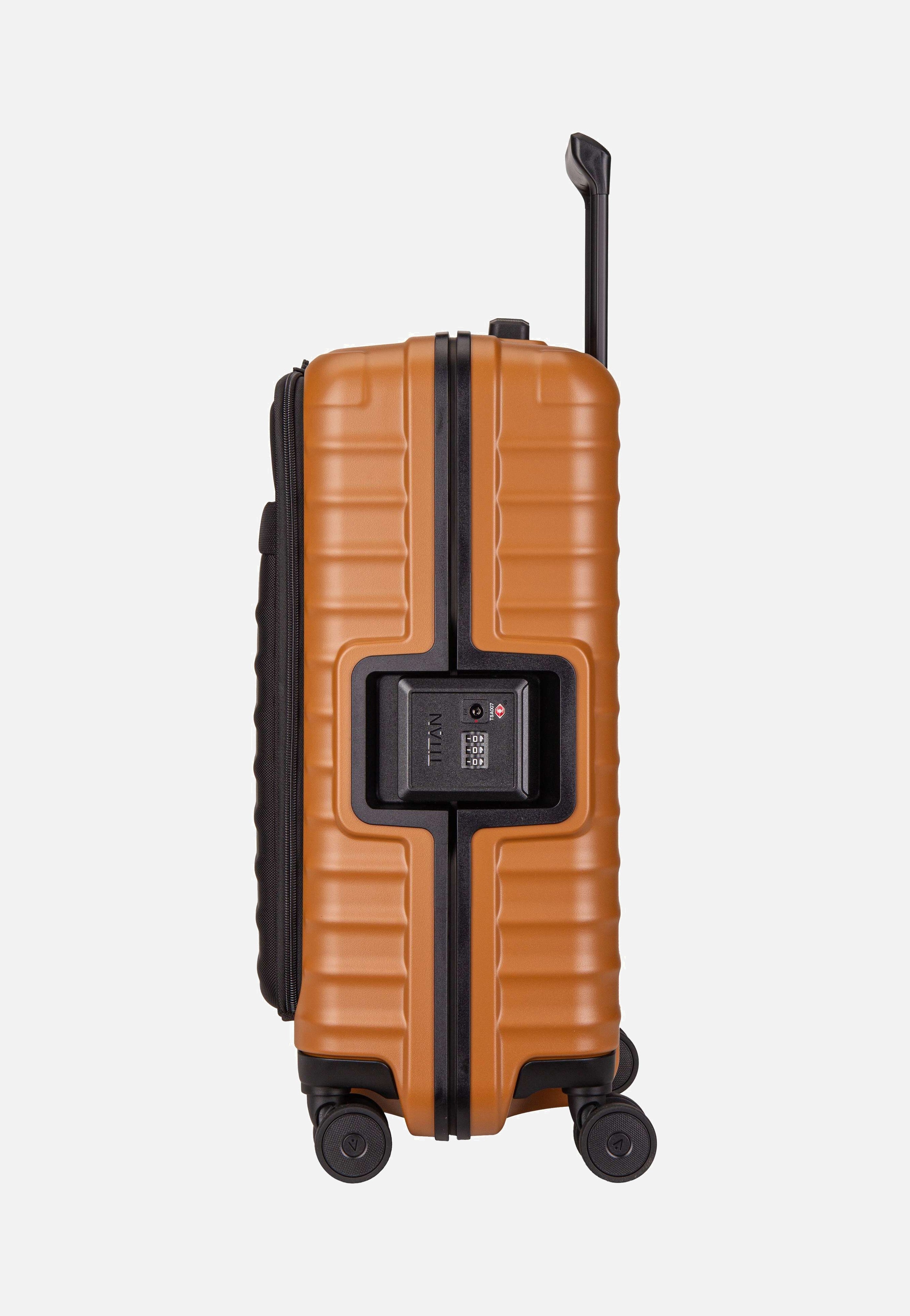 Titan OVERSEAS 4w Trolley S VT Canyon Bronze Koffer