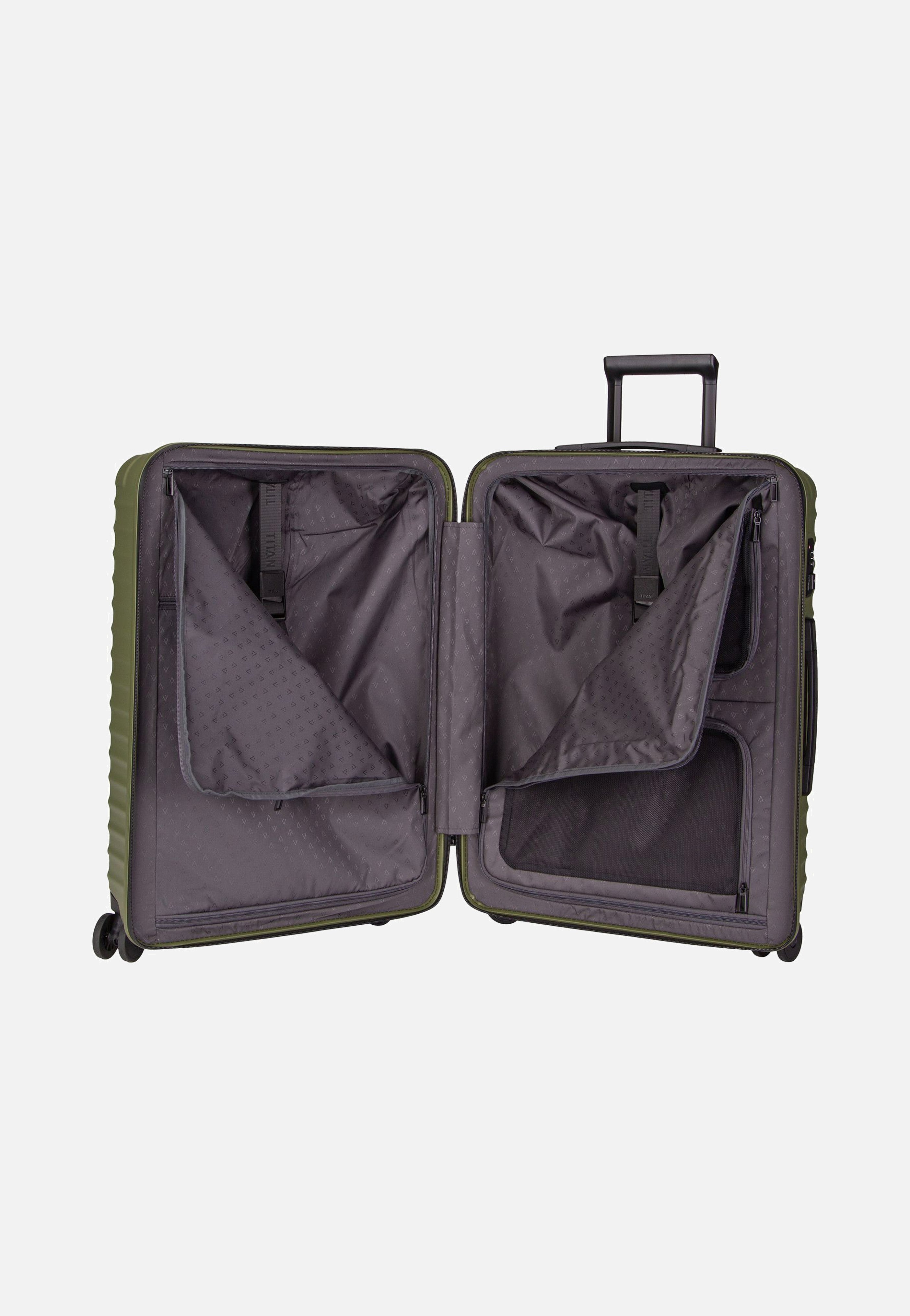 Titan - UPGRADE 4w Trolley M+ Forest Green - Suitcase | Neutral-Image
