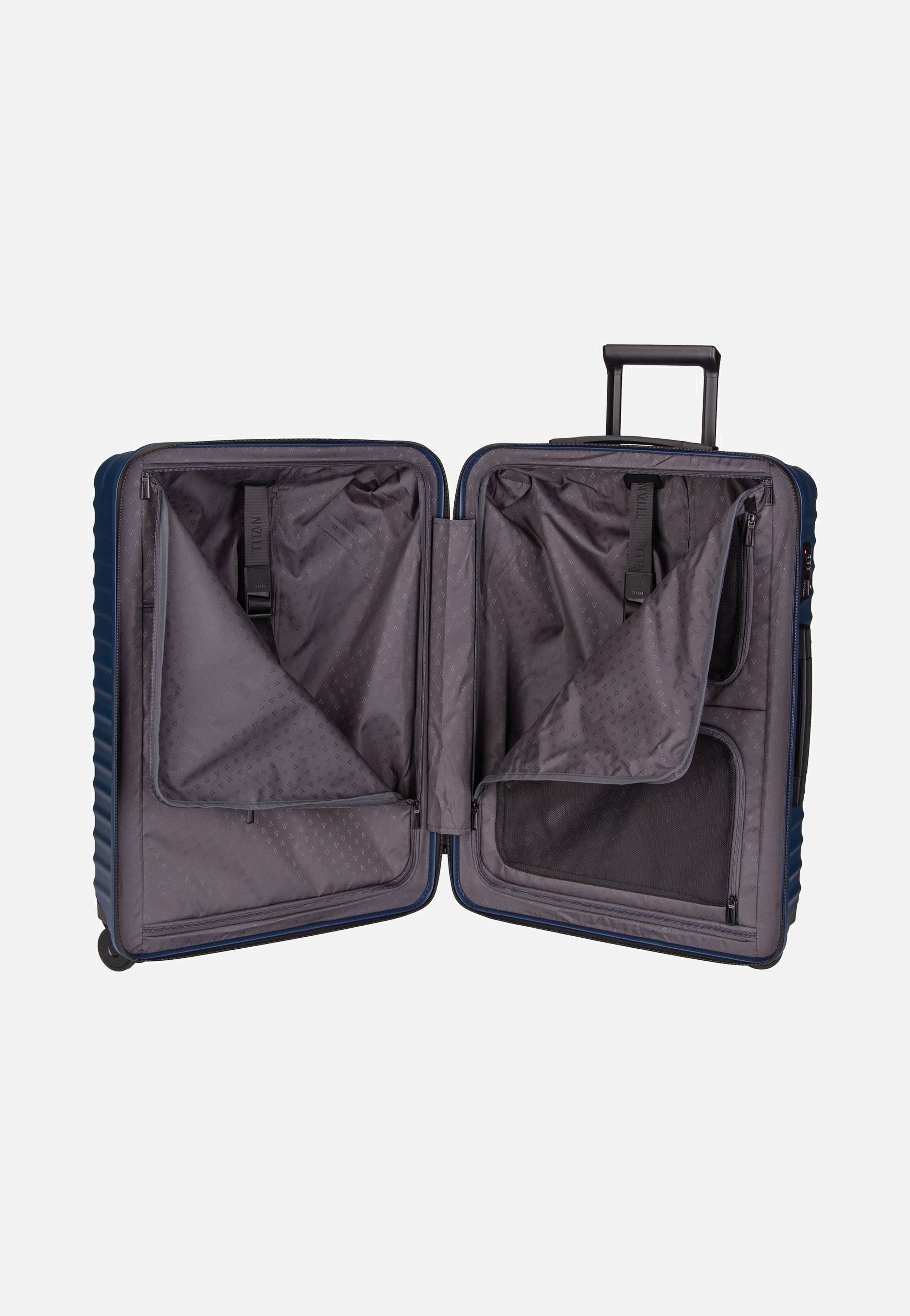 Titan - UPGRADE 4w Trolley M+ Midnight Blue - Suitcase | Neutral-Image