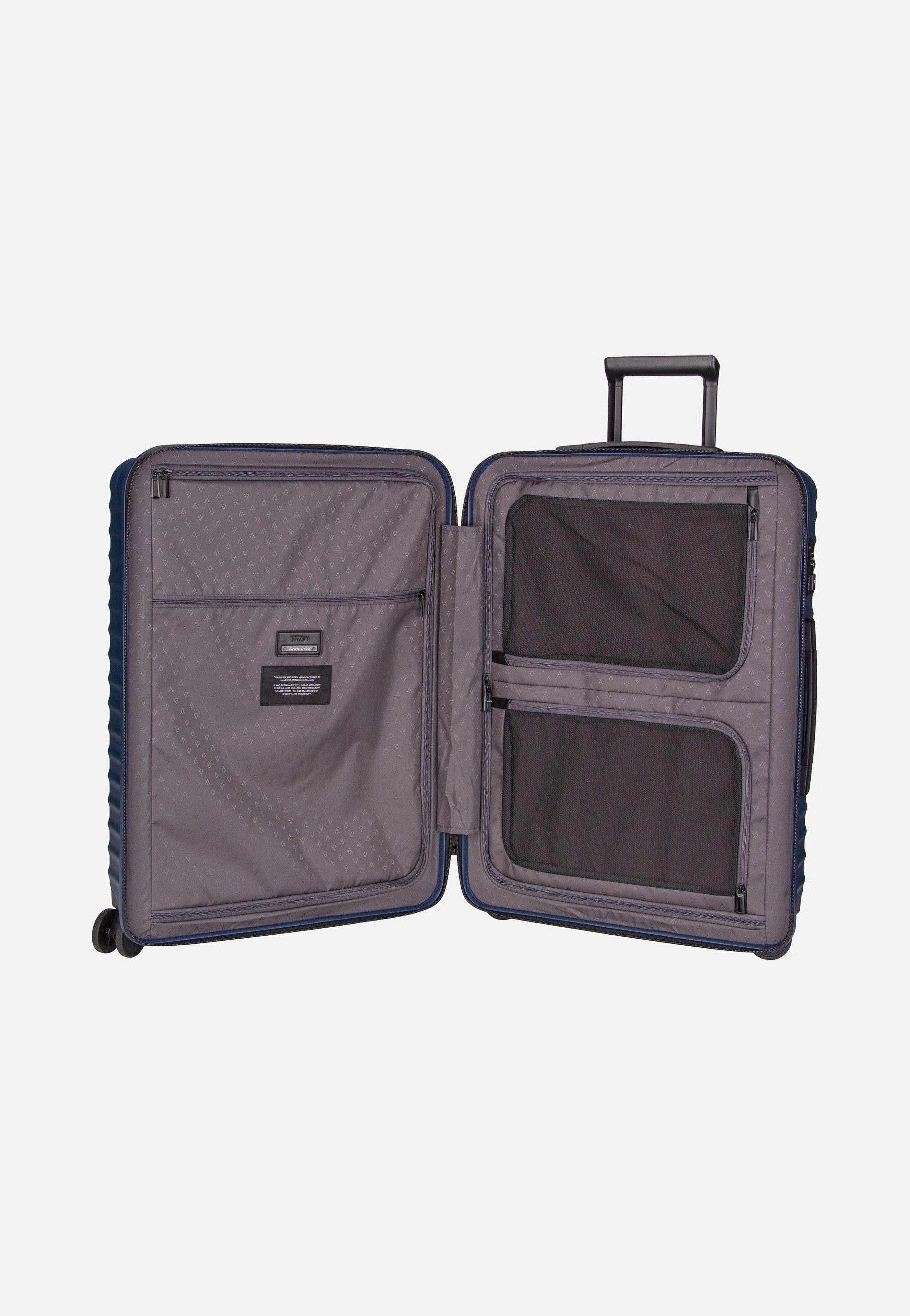 Titan - UPGRADE 4w Trolley M+ Midnight Blue - Suitcase | Neutral-Image