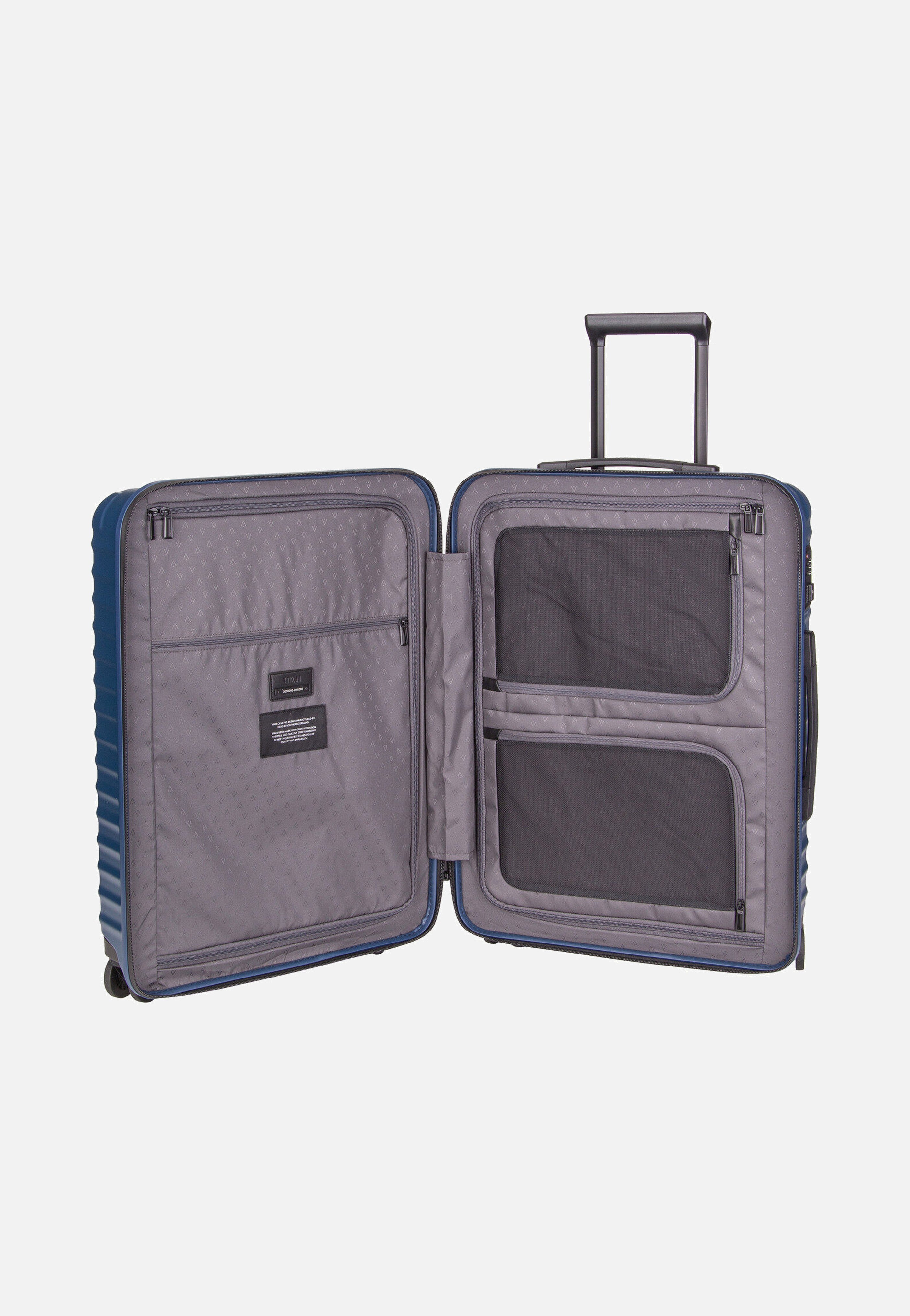 Titan - UPGRADE 4w Trolley M Midnight Blue - Suitcase | Neutral-Image