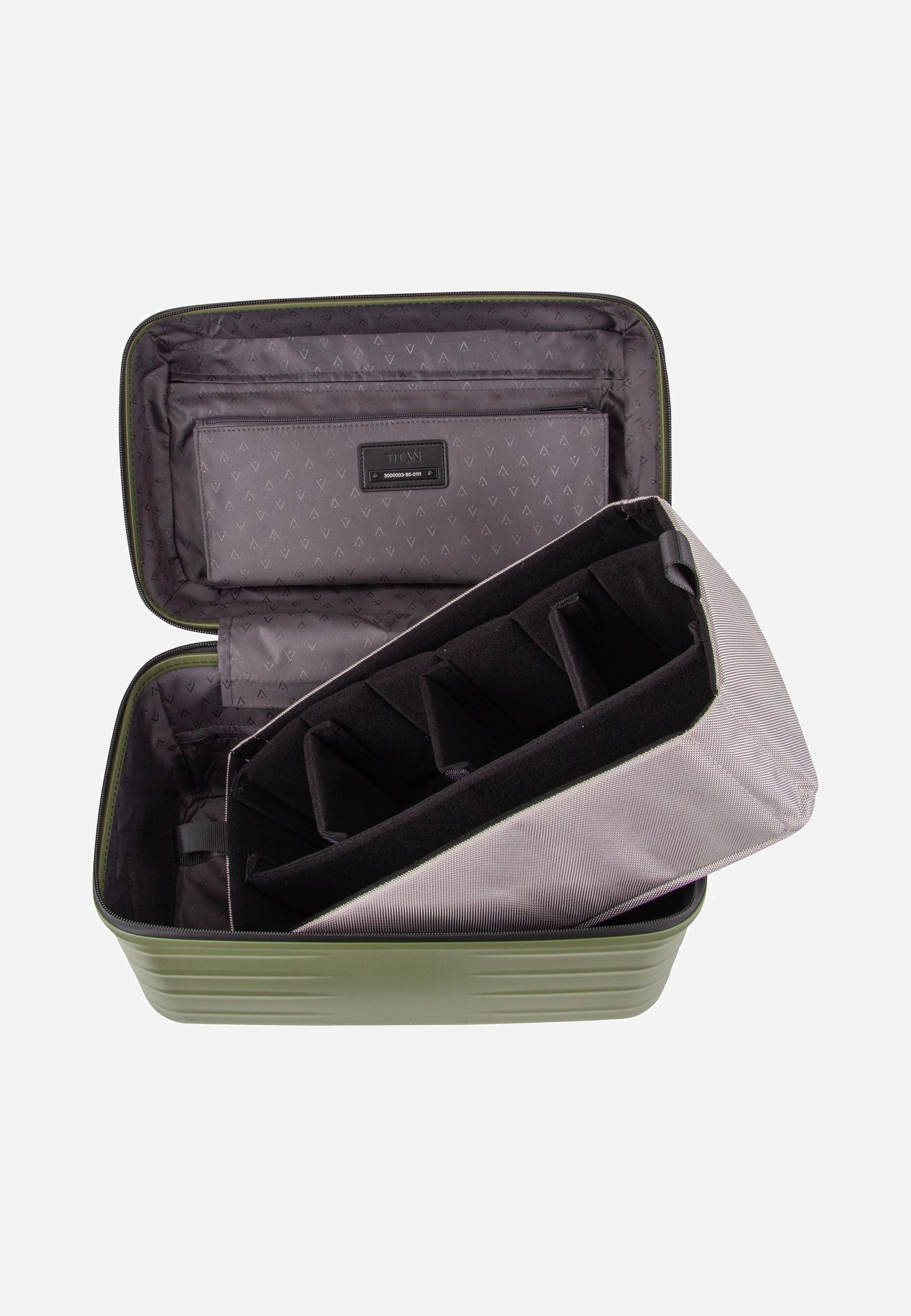 Titan - UPGRADE Beautycase Forest Green - Cosmetic Case | Neutral-Image