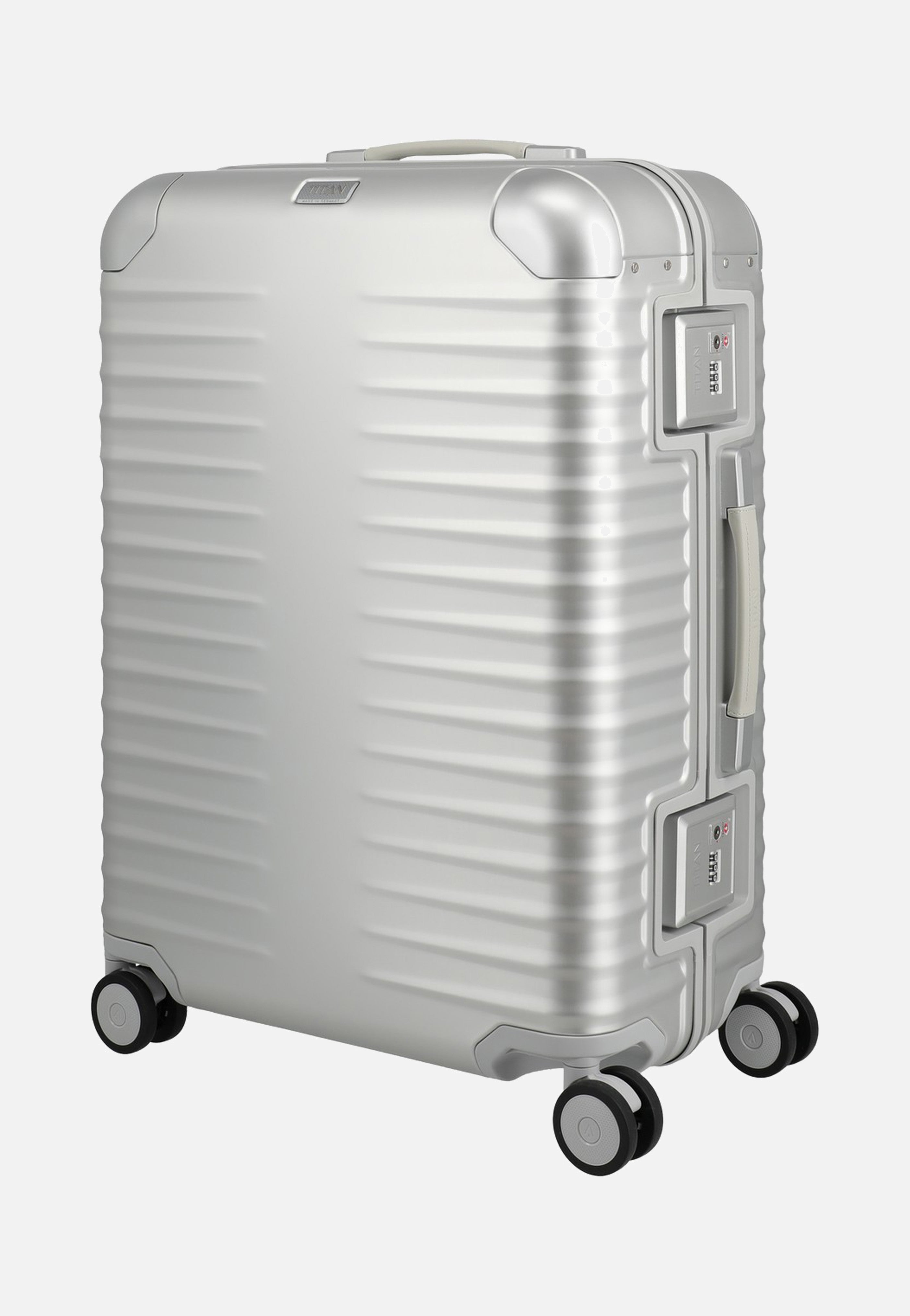 Titan ETERNITY 4w Trolley M+ Silver Koffer