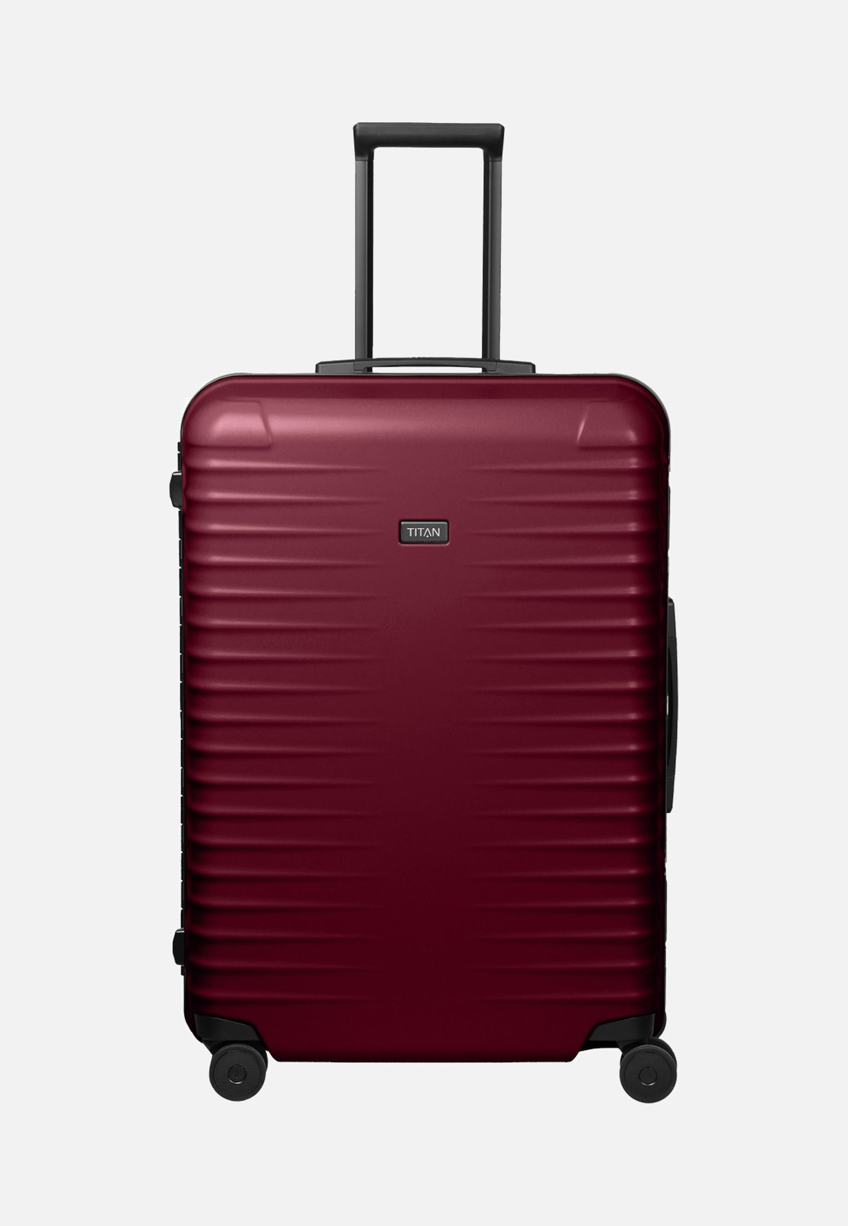 Titan OVERSEAS 4w Trolley L Emberwood Red Suitcase