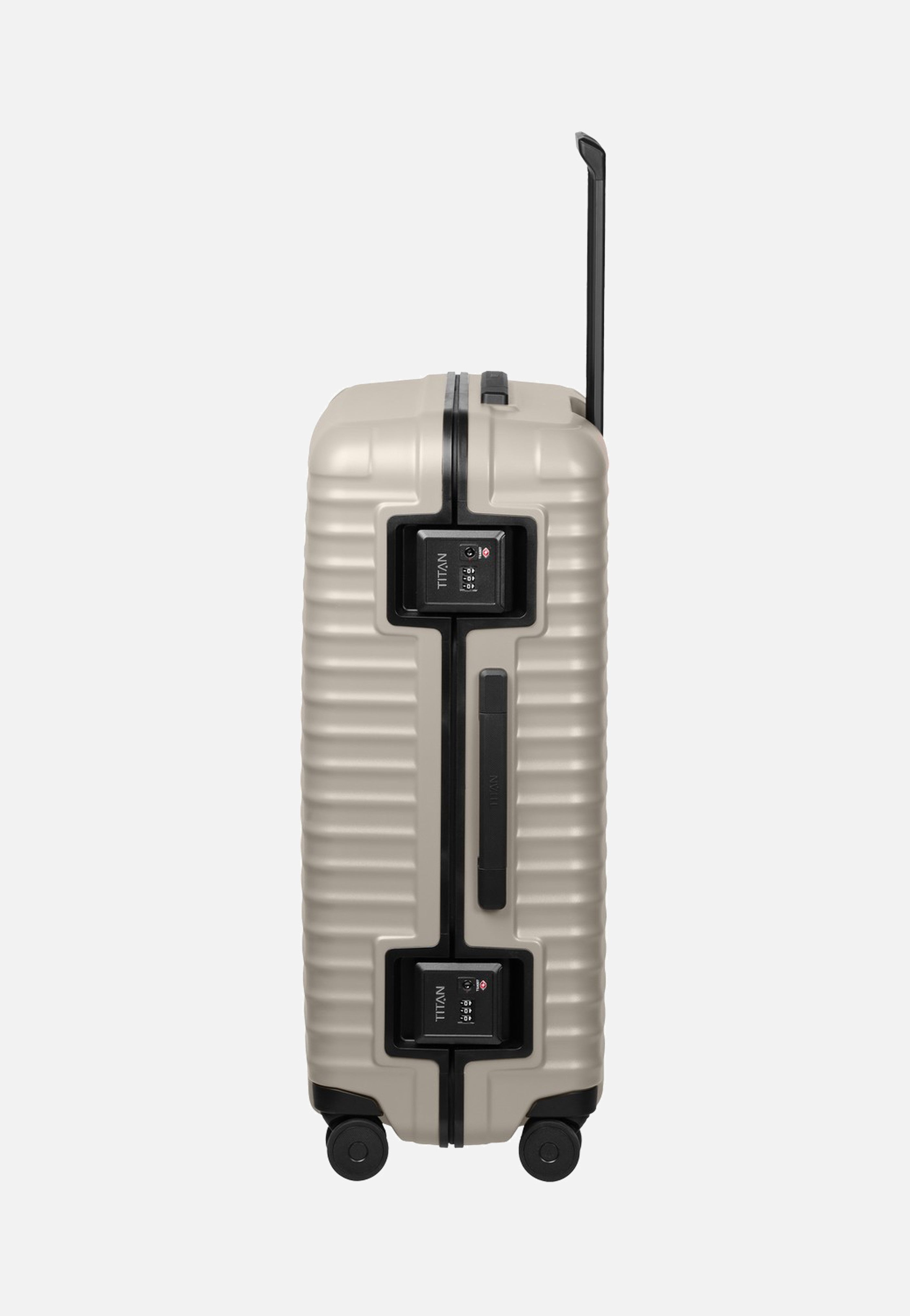 Titan OVERSEAS 4w Trolley L Moonstone Grey Suitcase