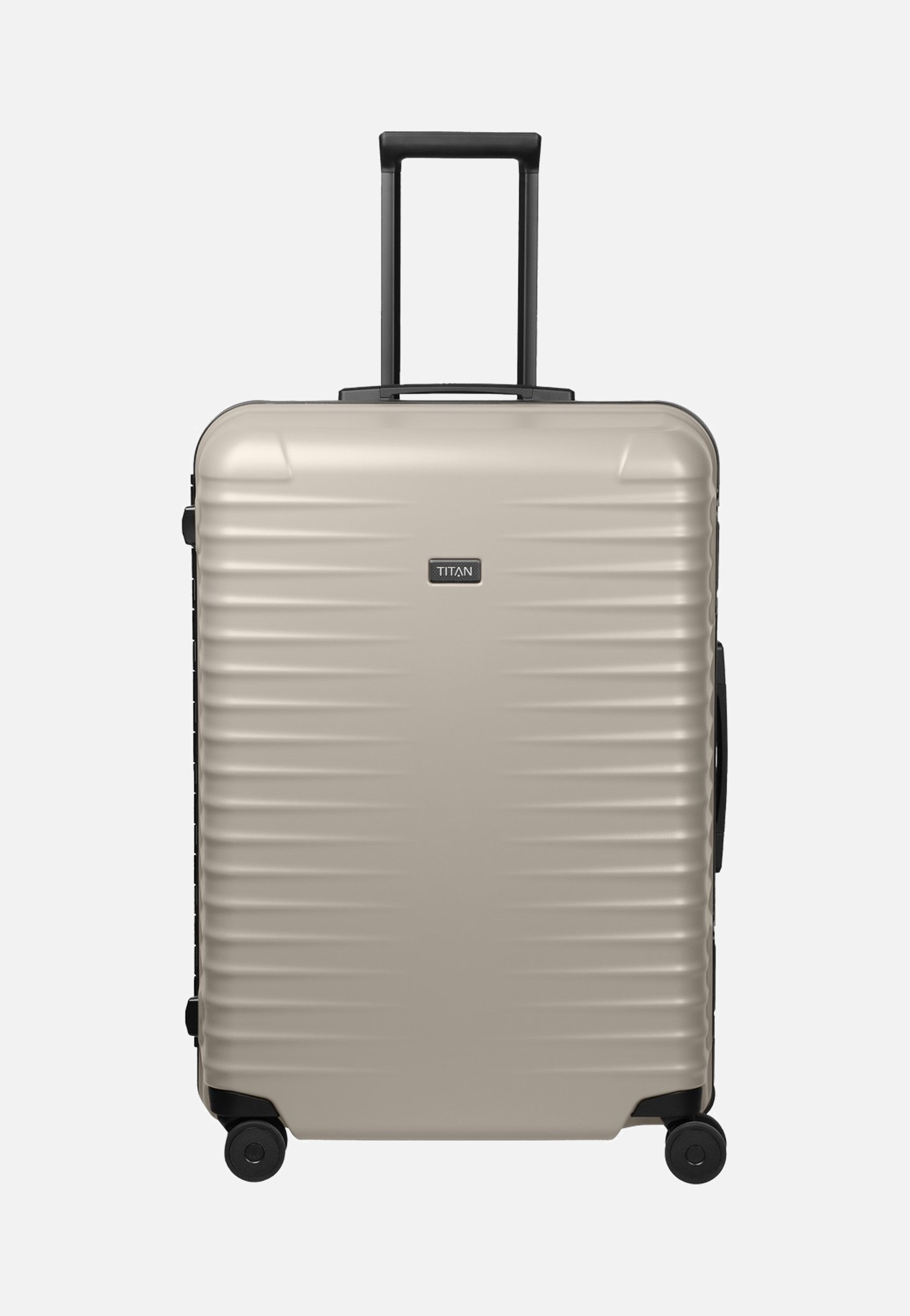 Titan OVERSEAS 4w Trolley L Moonstone Grey Suitcase