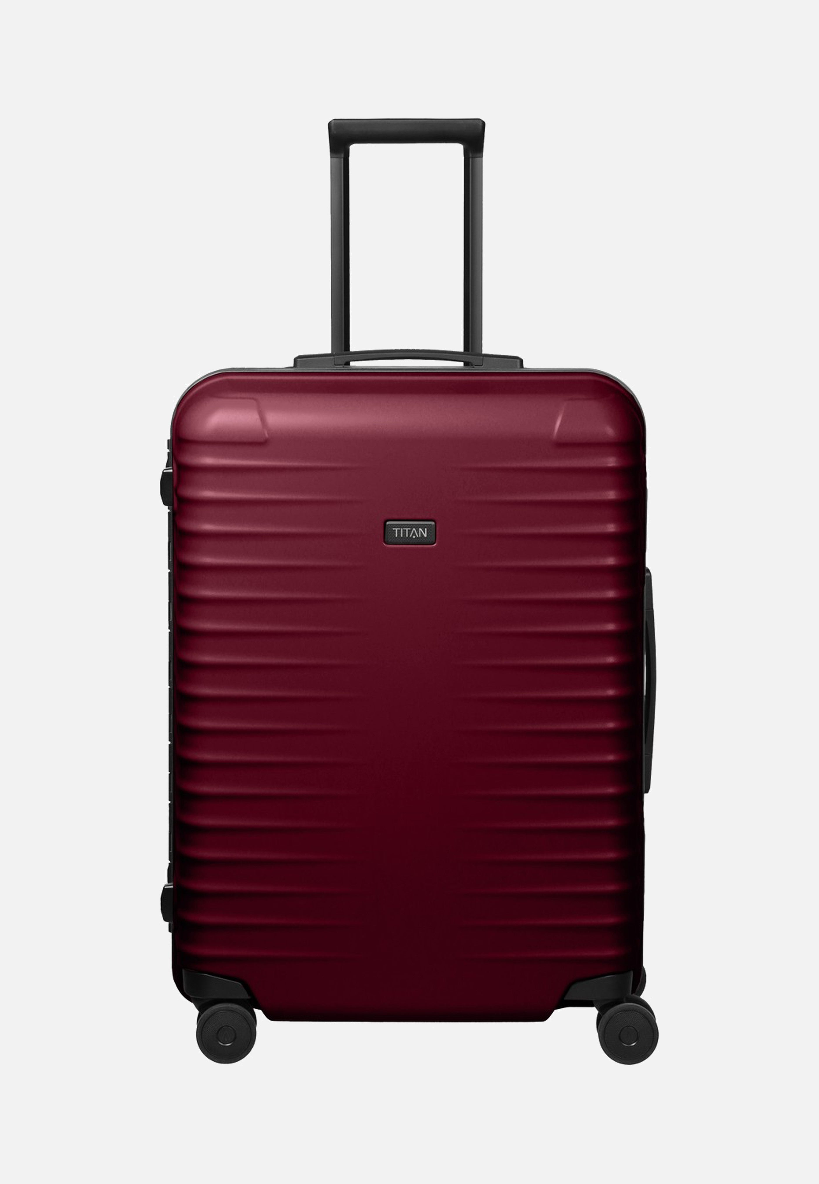 Titan OVERSEAS 4w Trolley M+ Emberwood Red Suitcase
