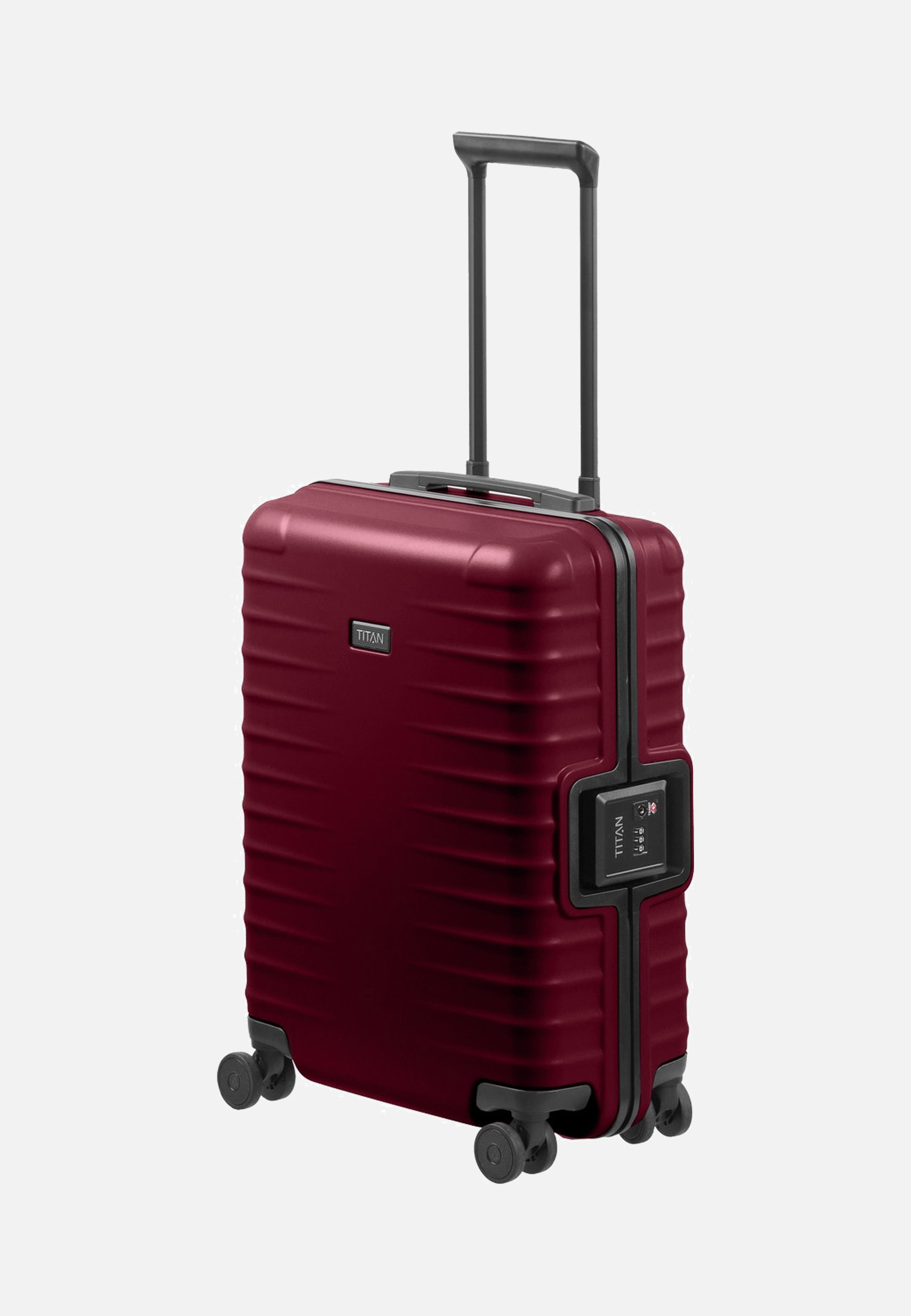 Titan OVERSEAS 4w Trolley S20 Emberwood Red Suitcase