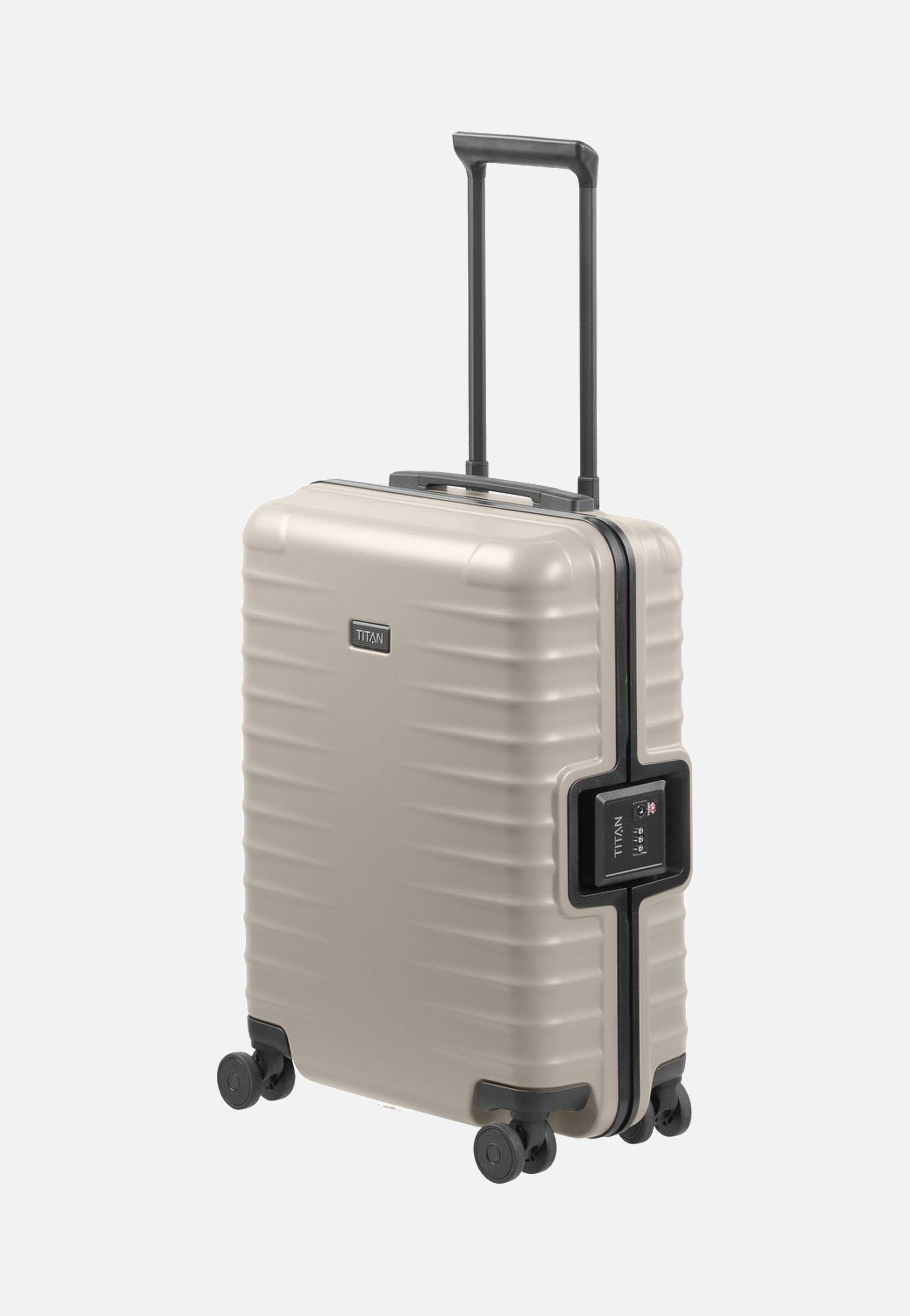 Titan OVERSEAS 4w Trolley S20 Moonstone Grey Suitcase