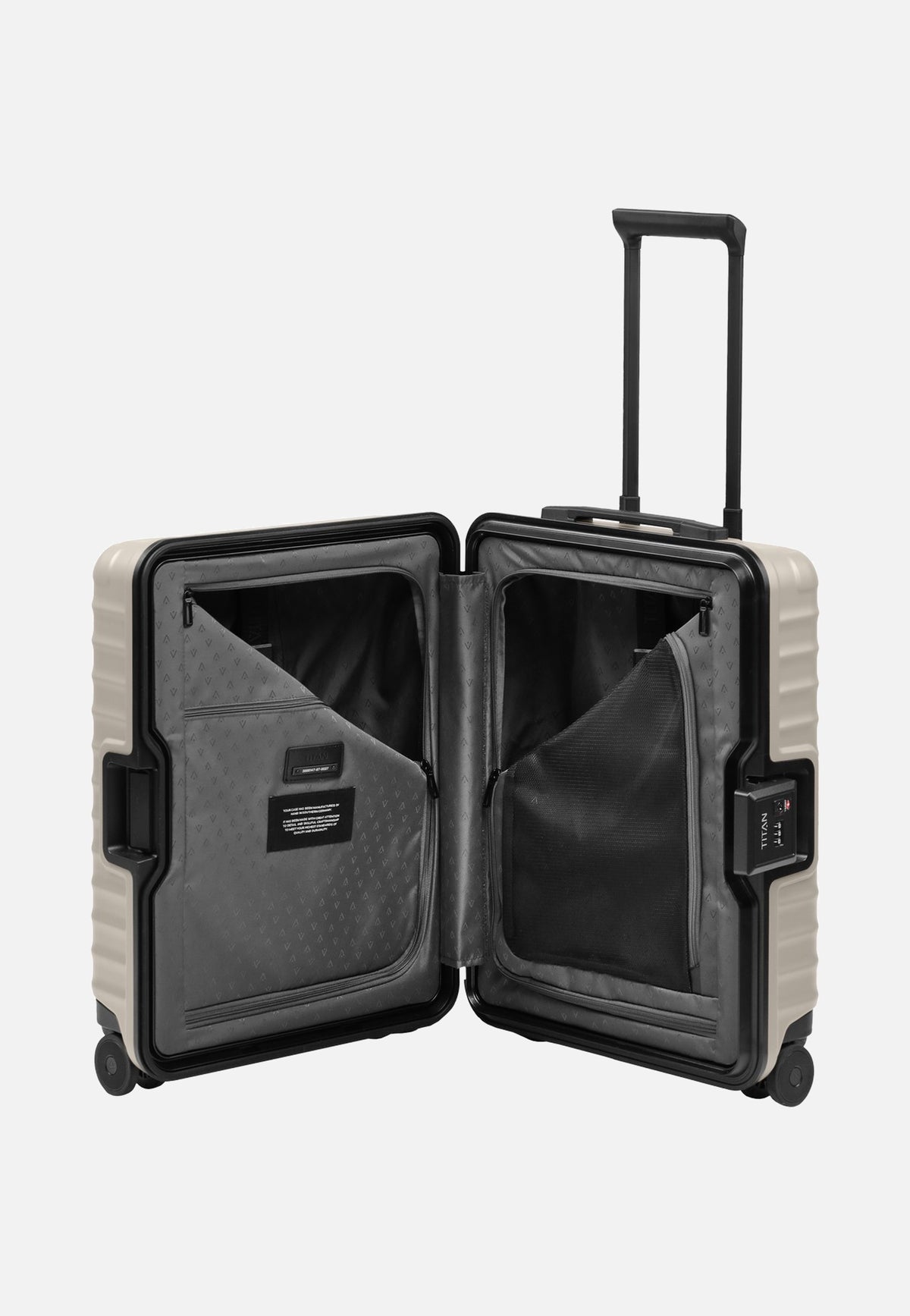 Titan OVERSEAS 4w Trolley S23 Moonstone Grey Koffer
