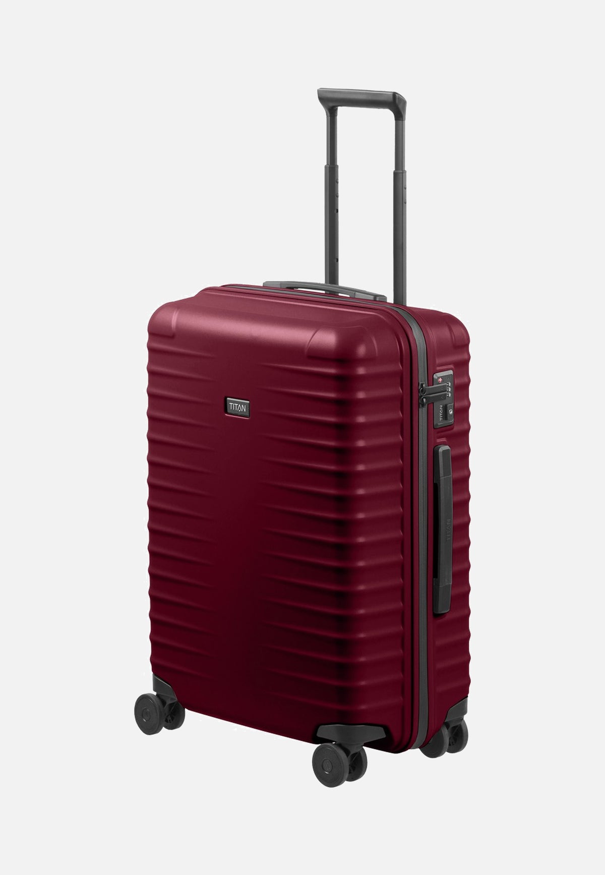 Titan UPGRADE 4w Trolley M Emberwood Red Koffer