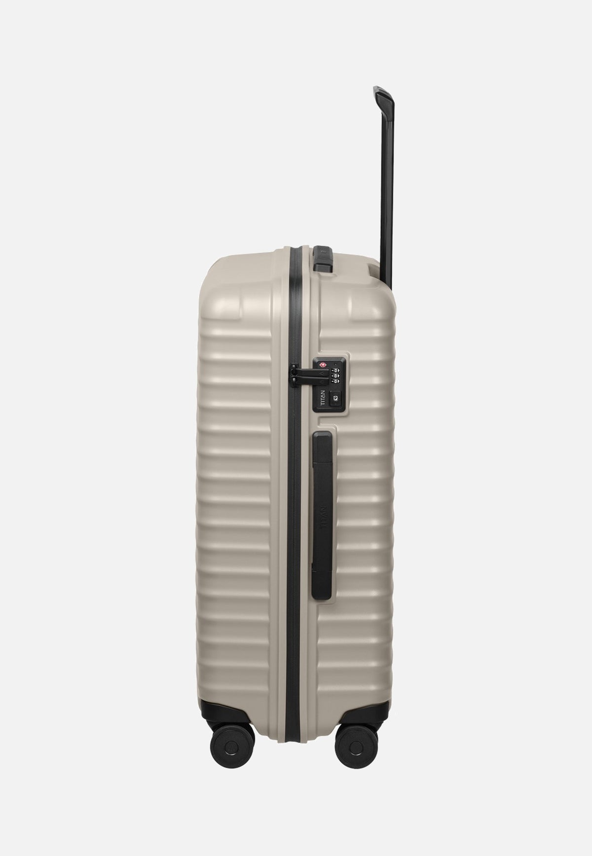 Titan UPGRADE 4w Trolley M+ Moonstone Grey Koffer