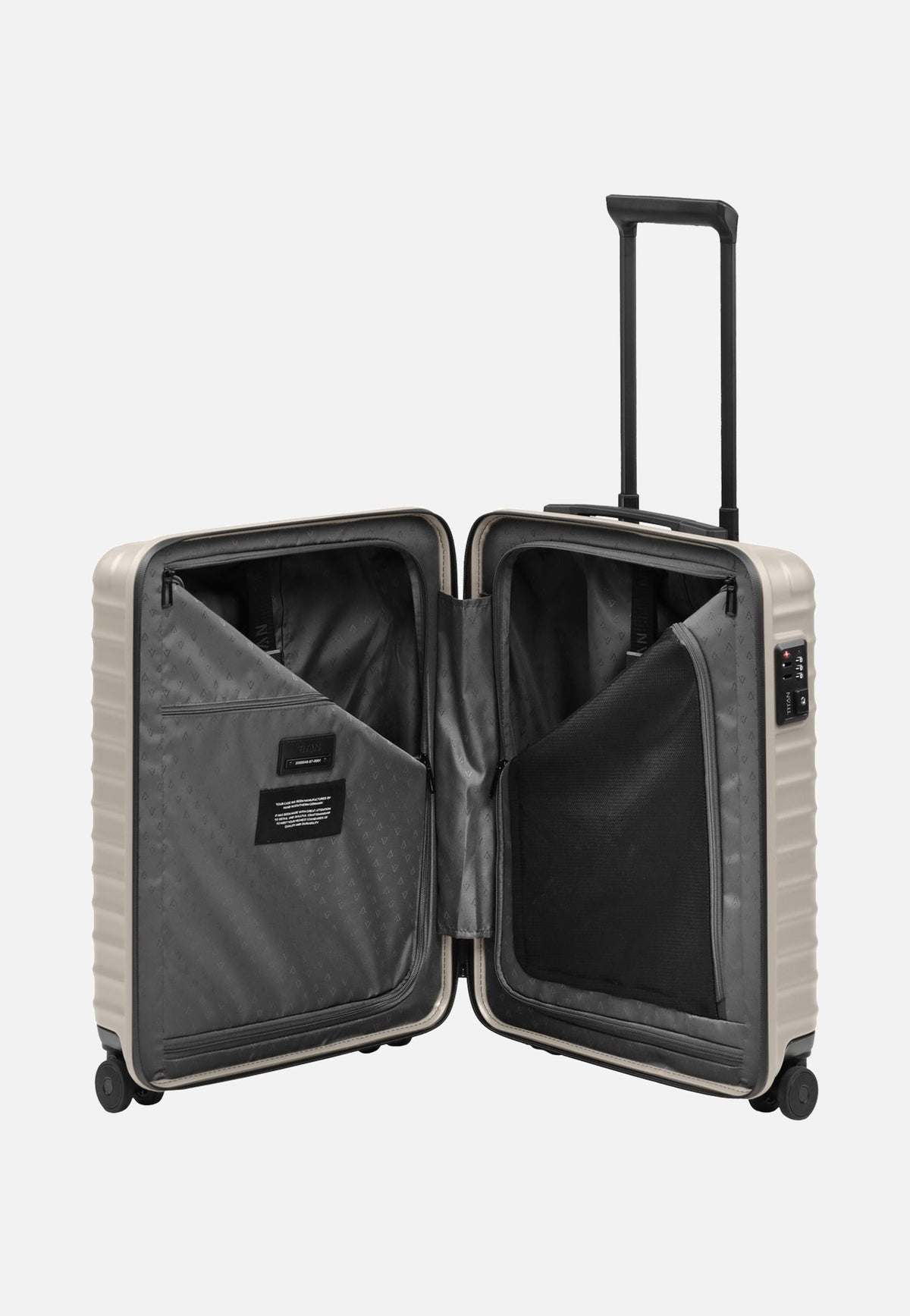 Titan UPGRADE 4w Trolley S20 Moonstone Grey Koffer