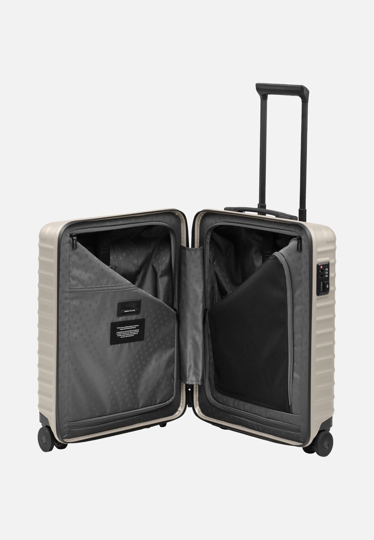 Titan UPGRADE 4w Trolley S23 Moonstone Grey Koffer