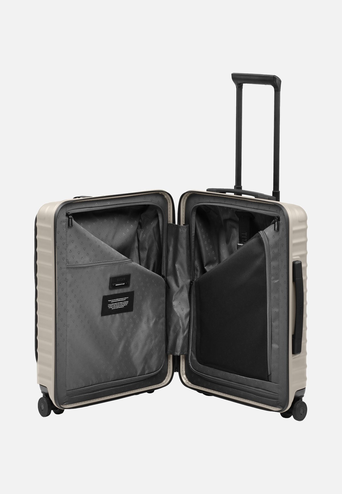 Titan UPGRADE 4w Trolley S VT Moonstone Grey Koffer