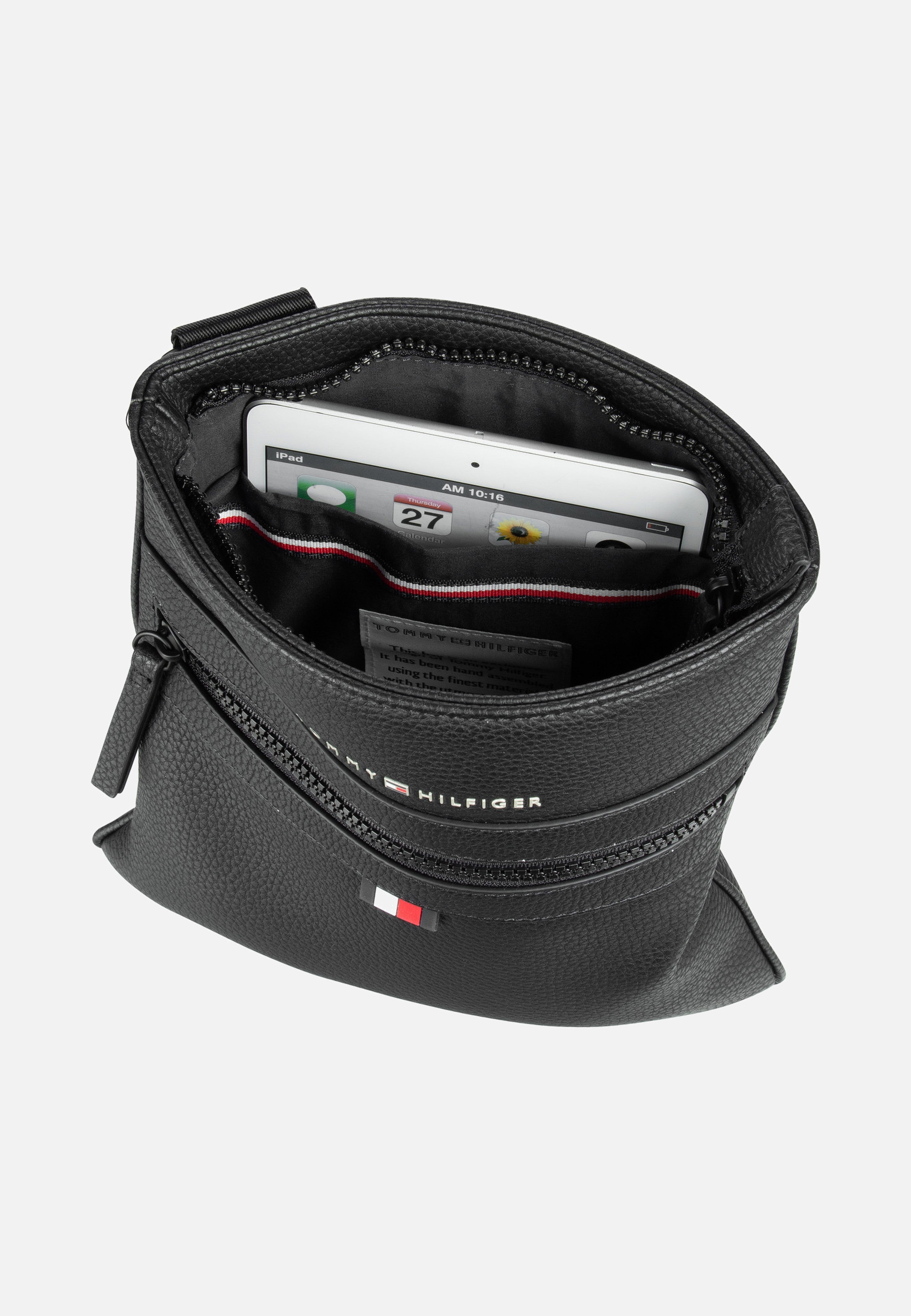 Tommy Hilfiger Essential PU Black Beuteltasche