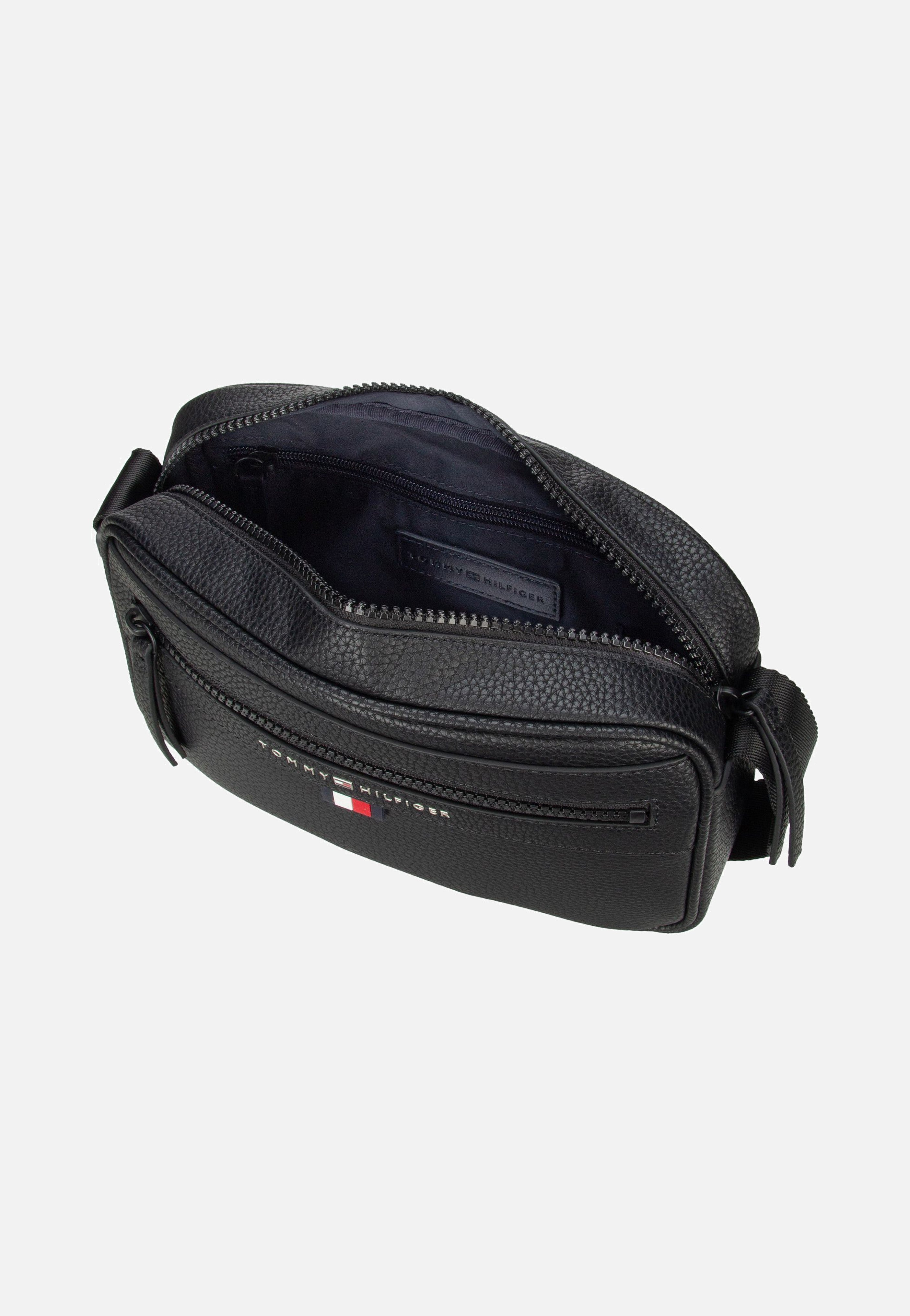 Tommy Hilfiger Essential PU EW Reporter Black Umhängetasche