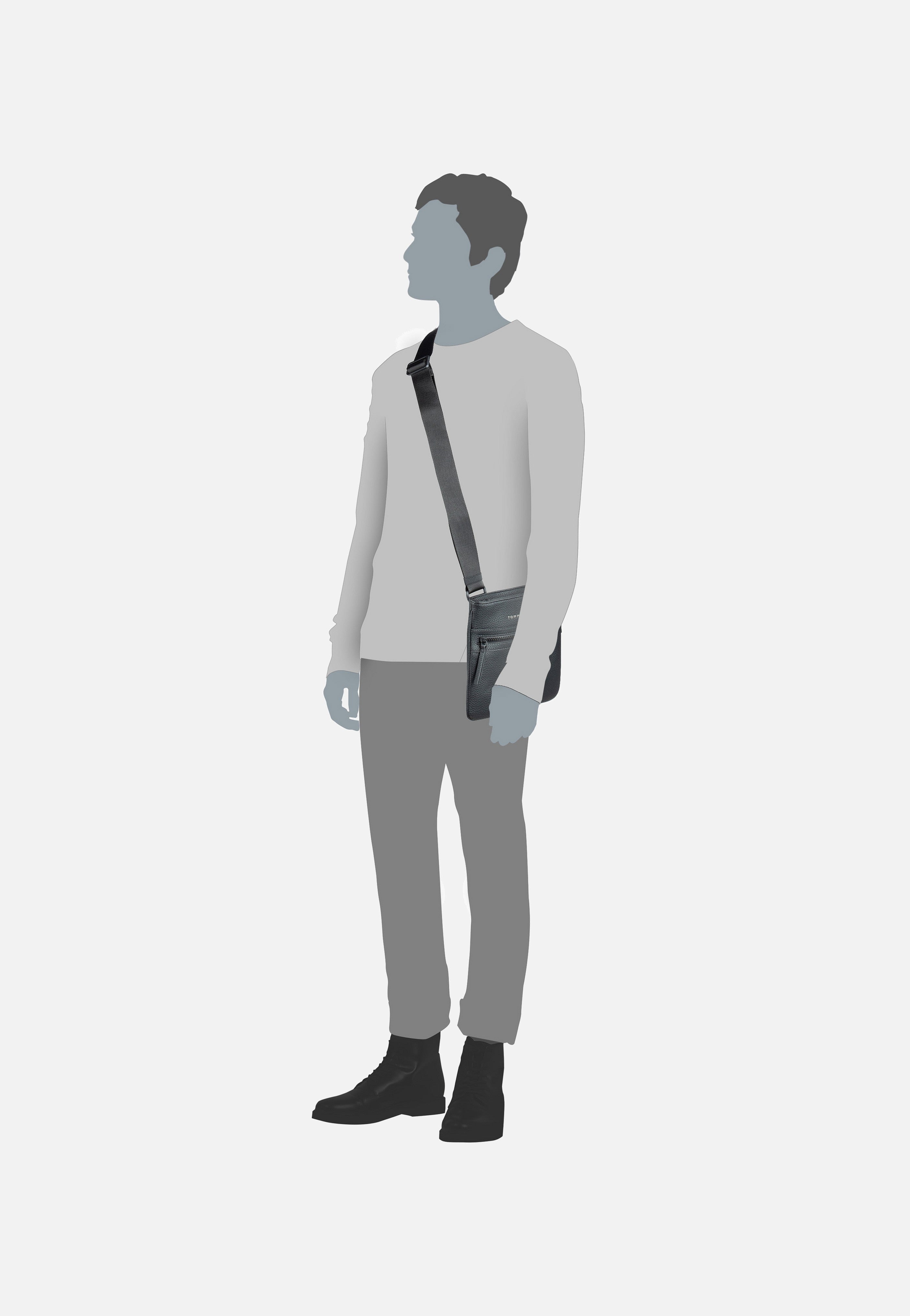 Tommy Hilfiger - Essential PU Mini Black - Crossbody Bag | Men-Image