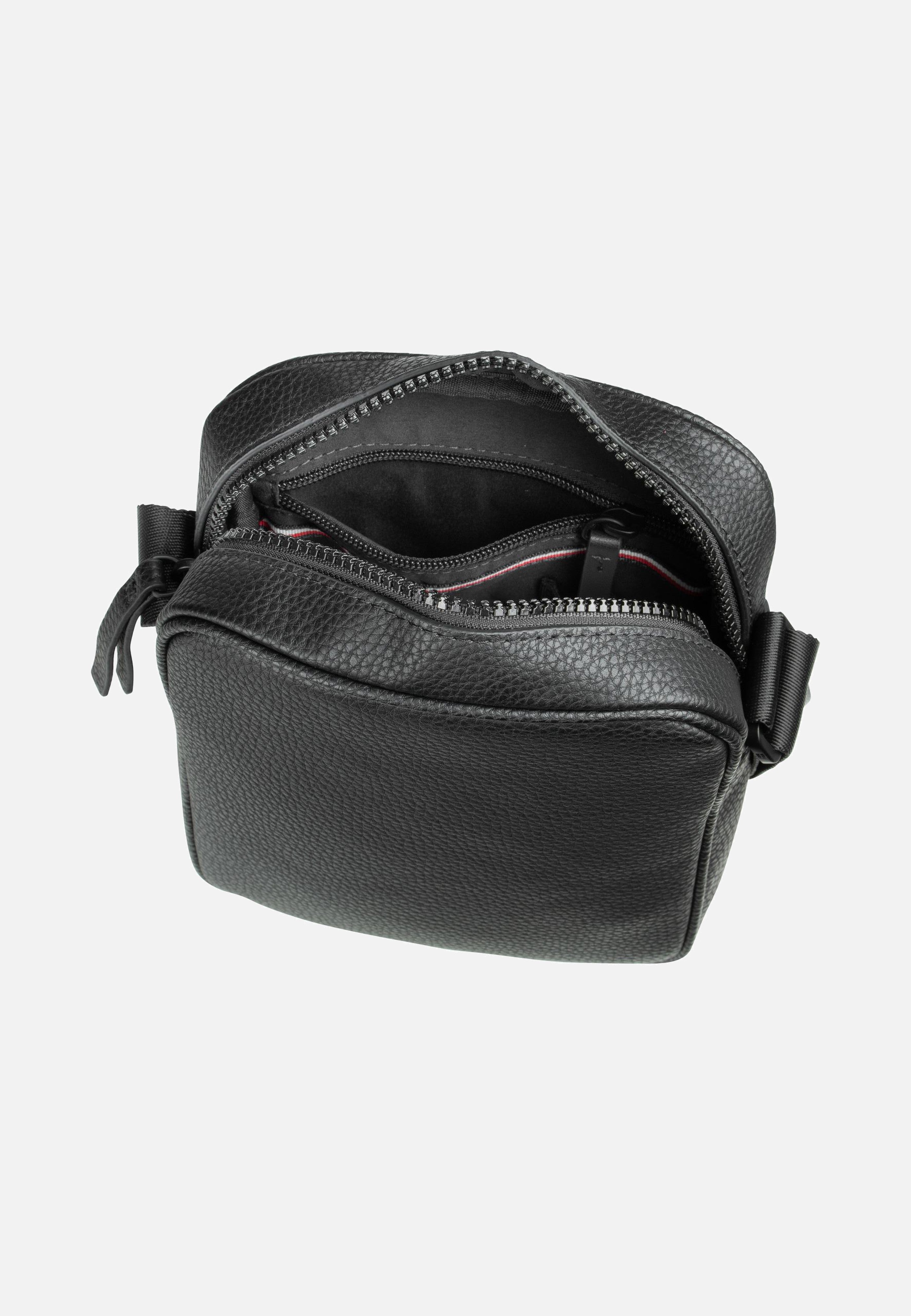 Tommy Hilfiger Essential PU Mini Reporter Black Umhängetasche