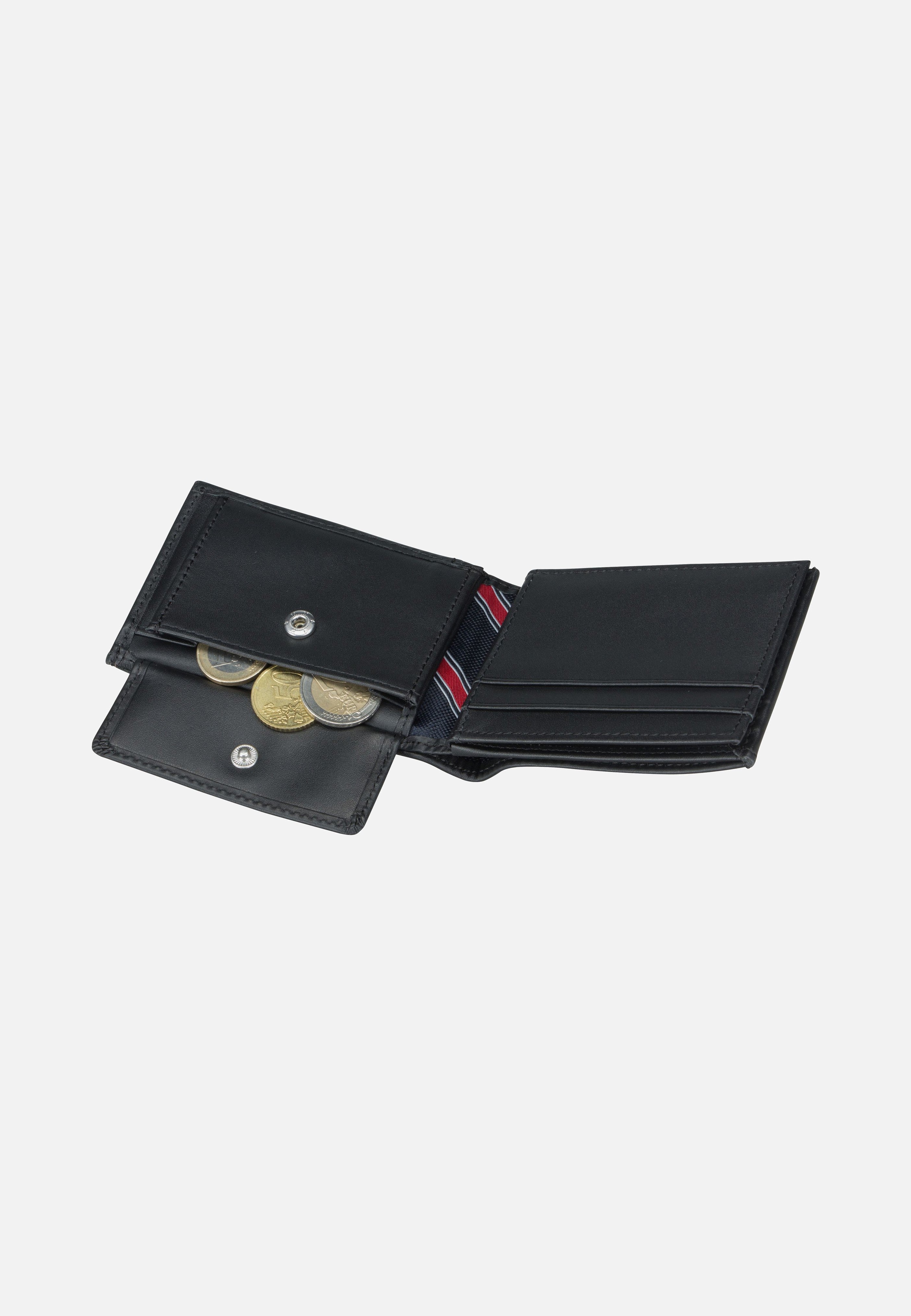Tommy Hilfiger - Eton Mini CC Flap & Coin Pocket Black - Wallet | Men-Image