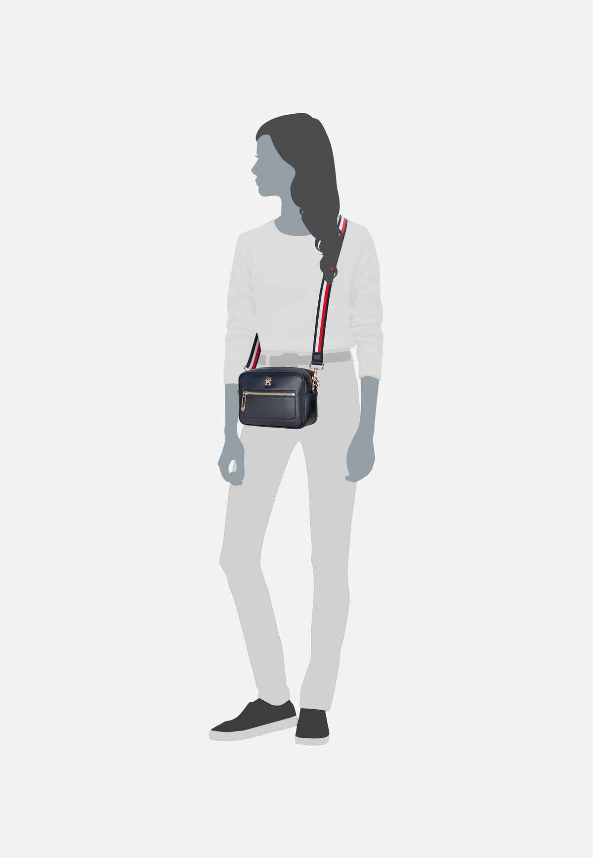 Tommy Hilfiger Iconic Tommy Space Blue Crossbody Bag
