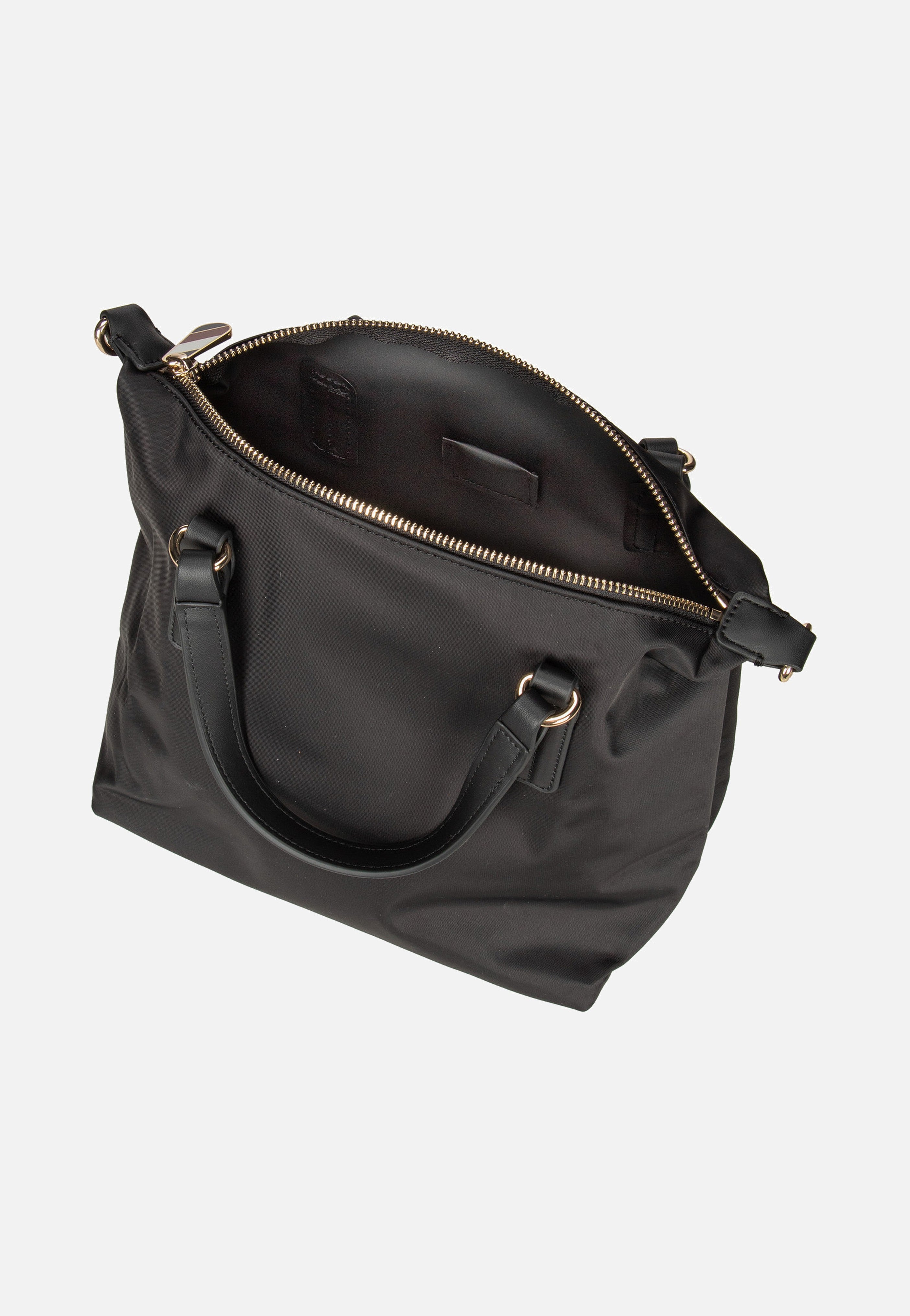 Tommy Hilfiger - Poppy Flag Small Tote Black - Tote Bag | Women-Image