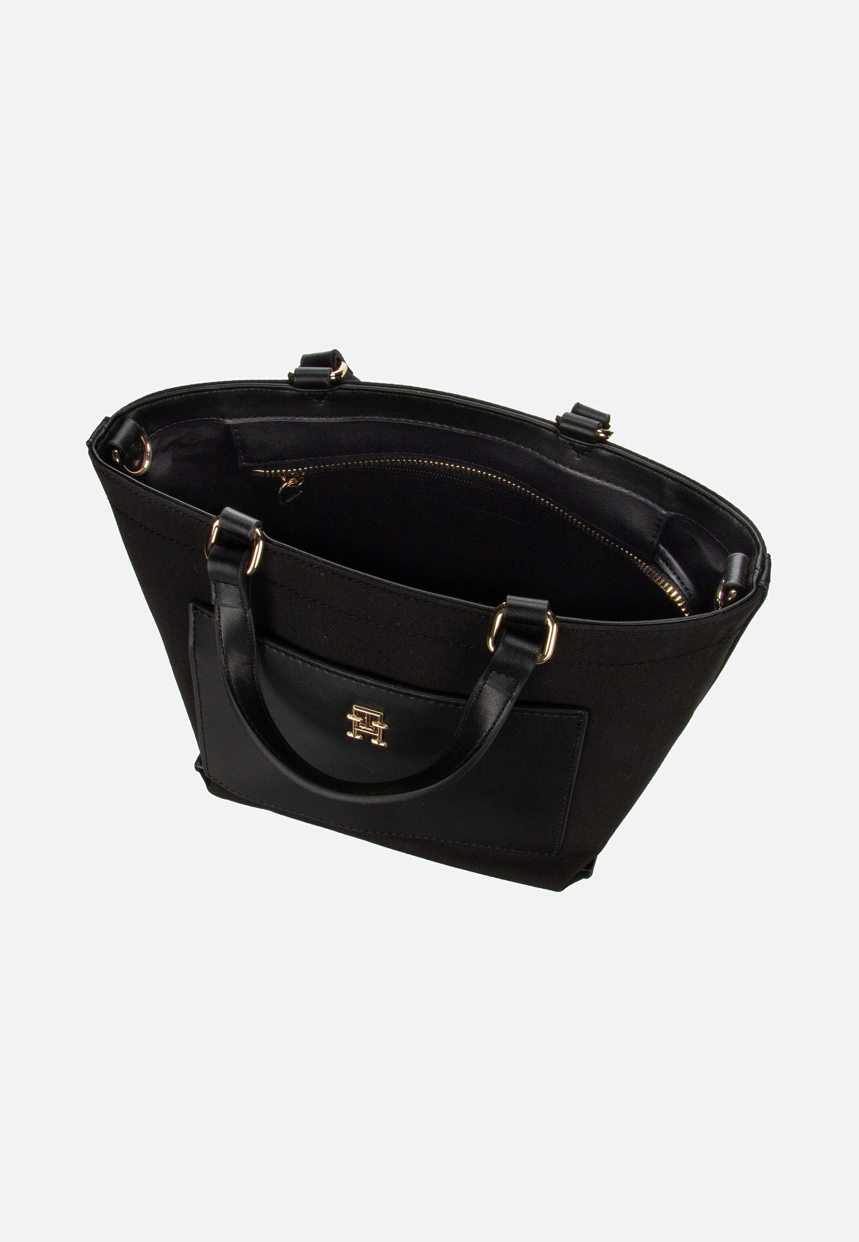 Tommy Hilfiger - TH Distinct Mini Tote PF24 Black - Handle Bag | Women-Image