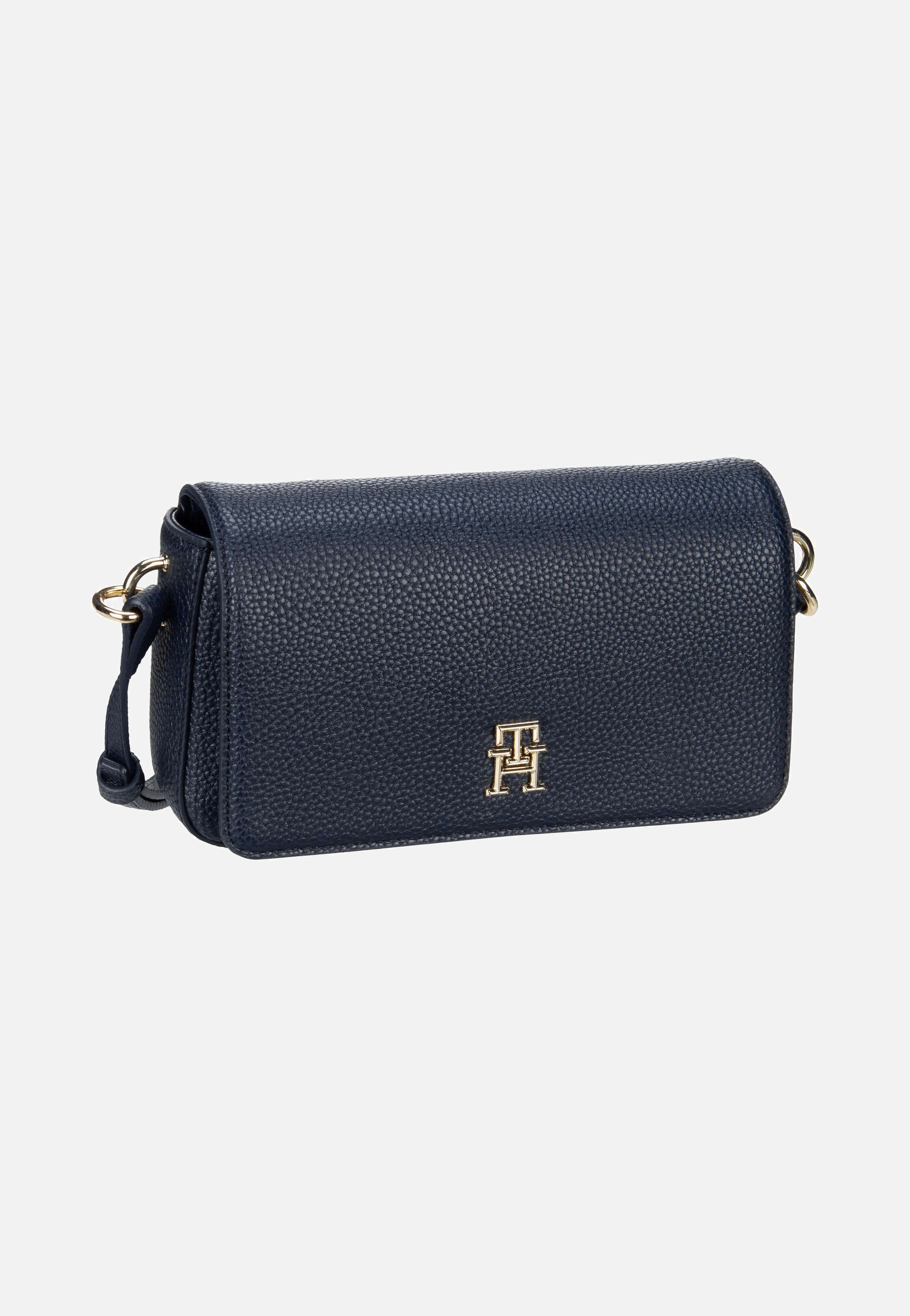 Tommy Hilfiger - TH Emblem Flap Space Blue - Shoulder Bag | Women-Image